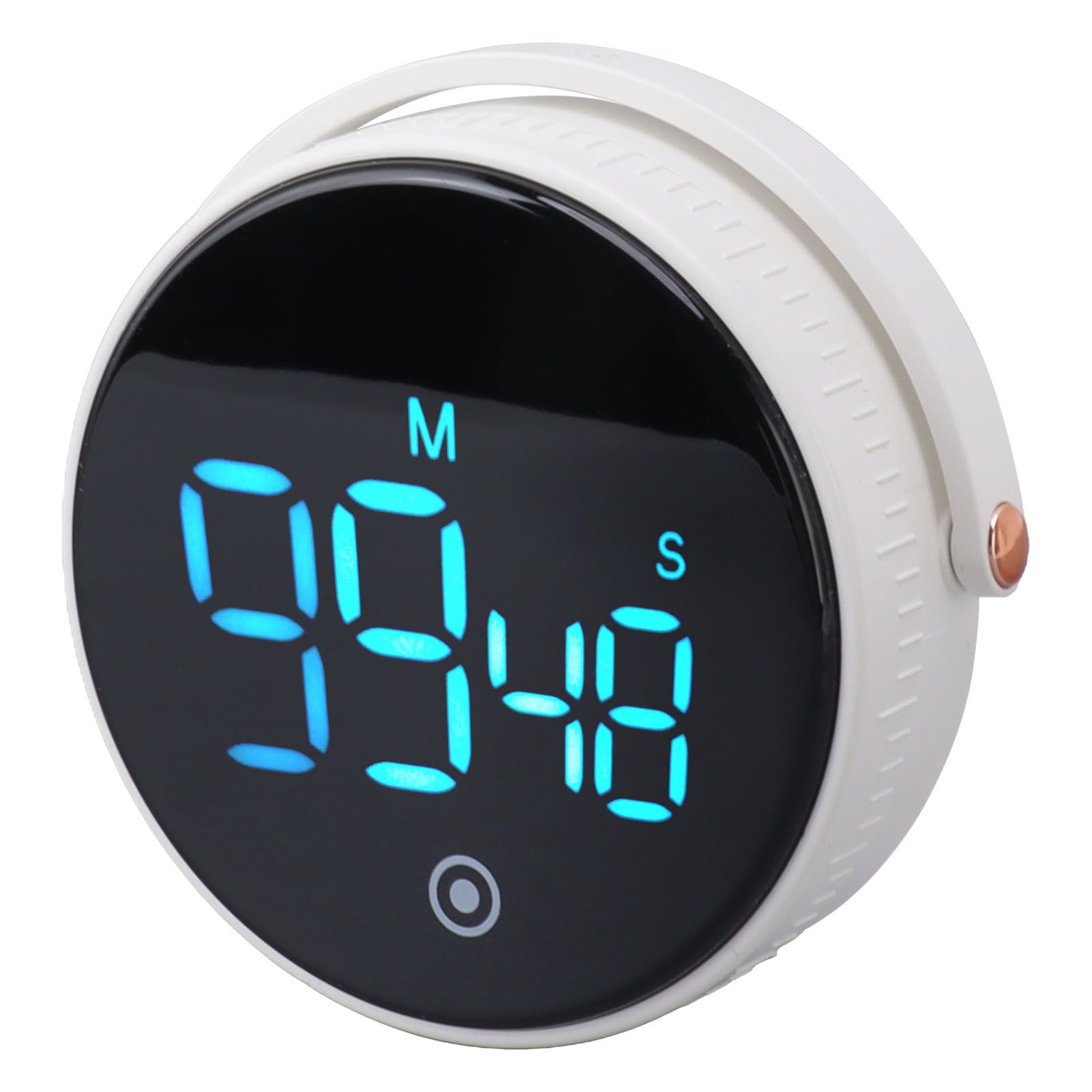 Digital Kitchen Timer Magnetic Large LED Display Countdown Timer for Cooking Classroom Fitness White - Image 7