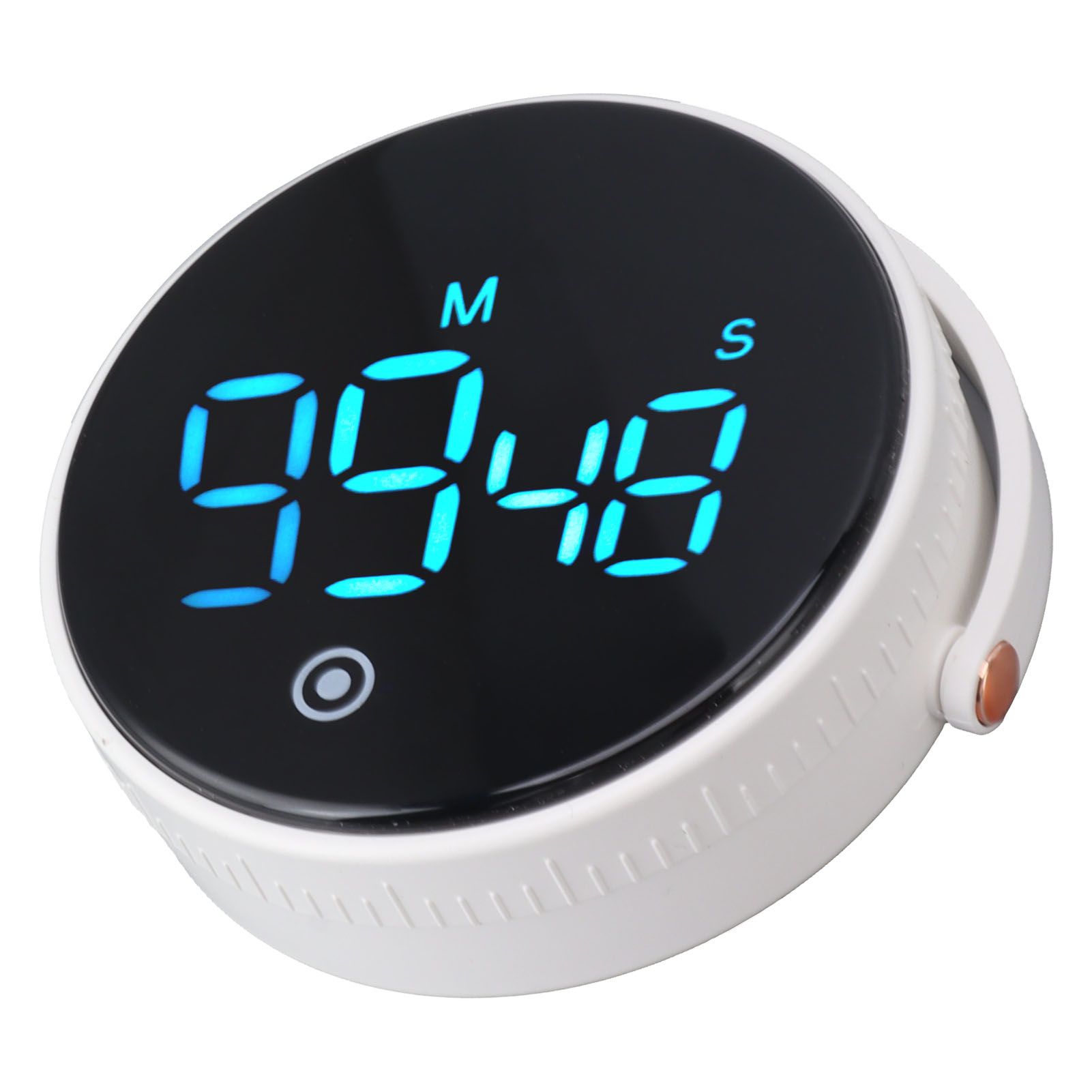 Digital Kitchen Timer Magnetic Large LED Display Countdown Timer for Cooking Classroom Fitness White - Image 8