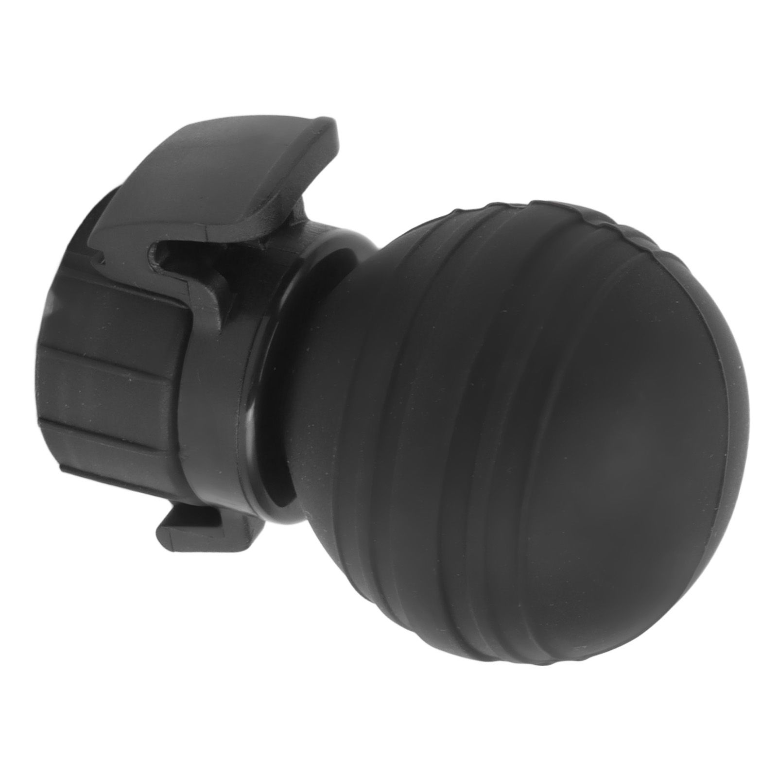 Soda Bottle Lid Silicone Leak Proof Carbonated Drink Air Pump Lid Fizz Keeper Pump Cap Saver Stopper Lids Black - Image 2