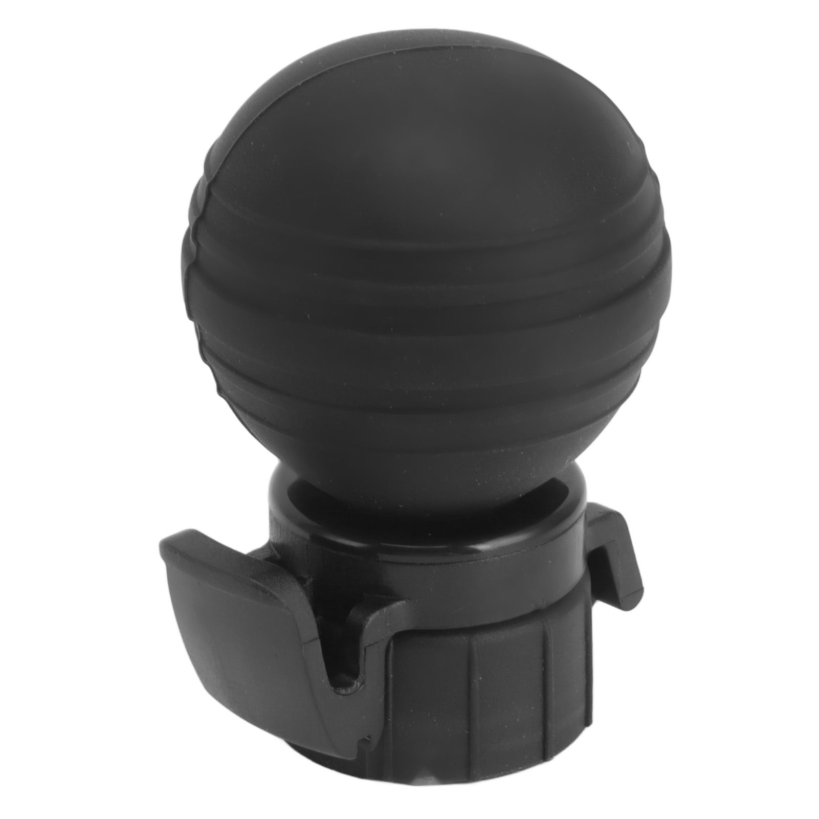Soda Bottle Lid Silicone Leak Proof Carbonated Drink Air Pump Lid Fizz Keeper Pump Cap Saver Stopper Lids Black - Image 3
