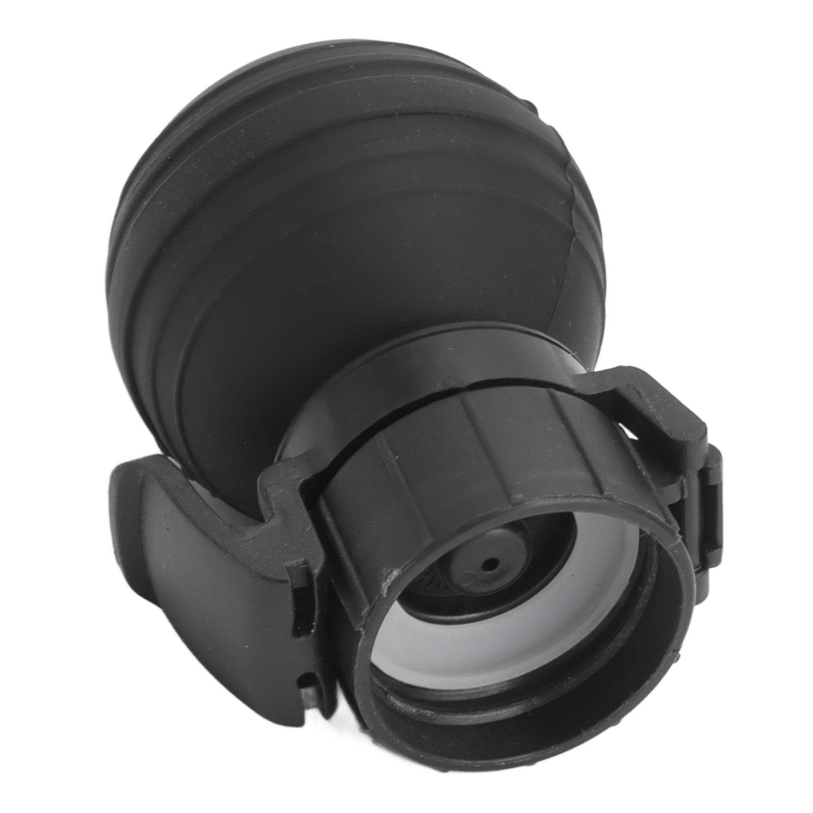 Soda Bottle Lid Silicone Leak Proof Carbonated Drink Air Pump Lid Fizz Keeper Pump Cap Saver Stopper Lids Black - Image 8