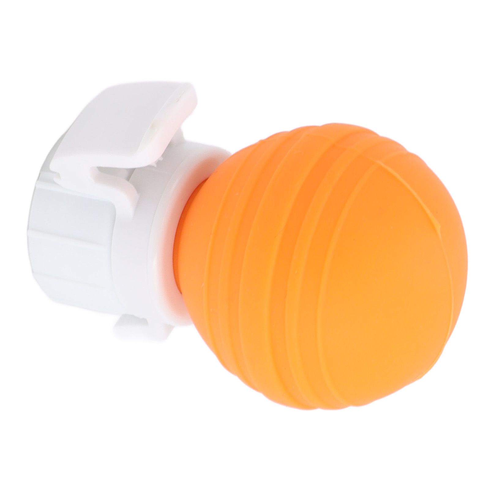 Soda Bottle Lid Silicone Leak Proof Carbonated Drink Air Pump Lid Fizz Keeper Pump Cap Saver Stopper Lids Orange - Image 5