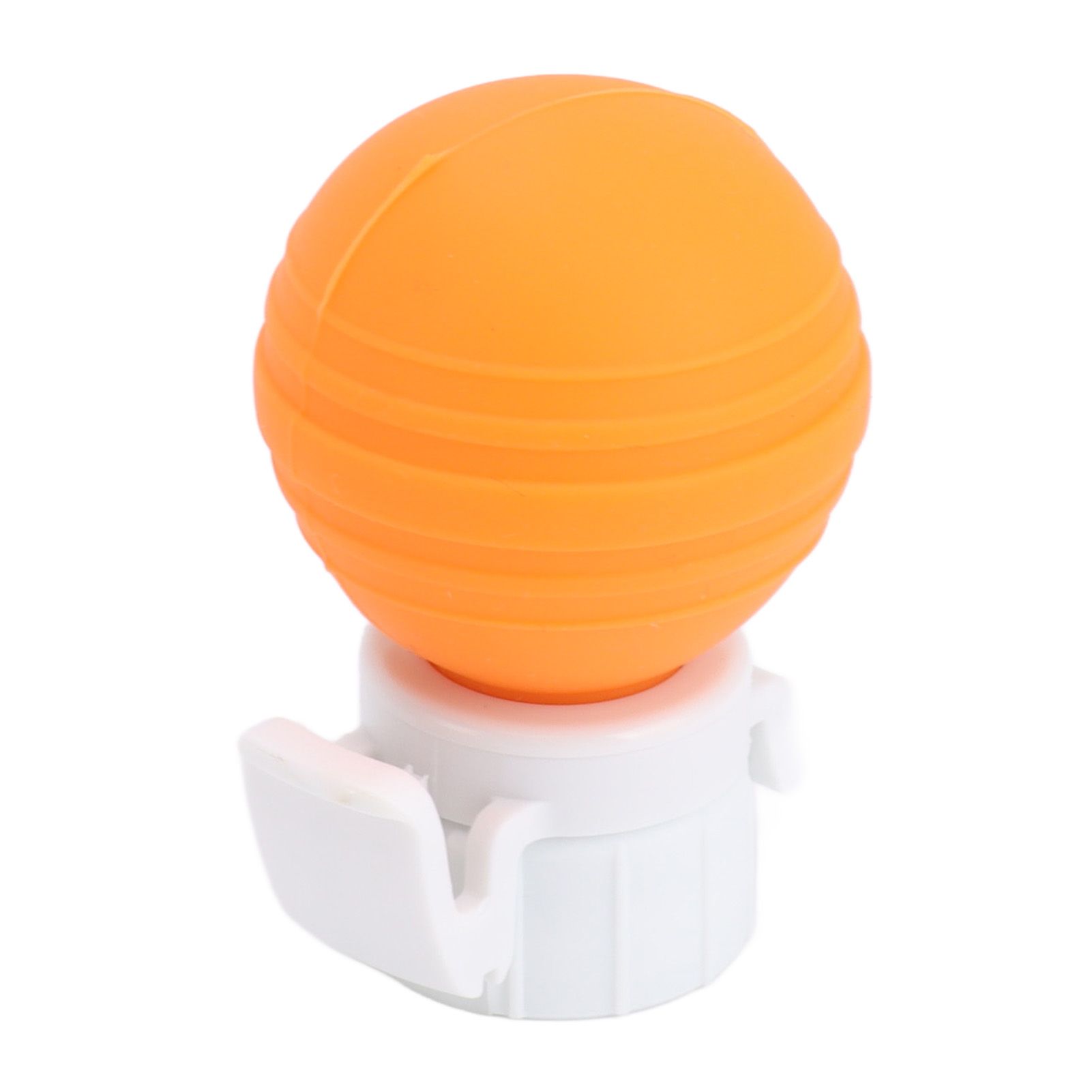 Soda Bottle Lid Silicone Leak Proof Carbonated Drink Air Pump Lid Fizz Keeper Pump Cap Saver Stopper Lids Orange - Image 6