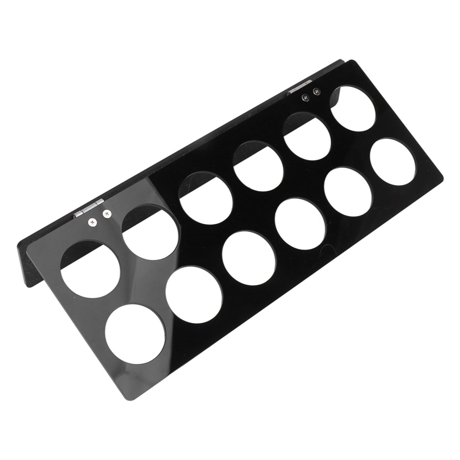 Wall Mounted Coffee Pod Holder Space Saving Under Counter Cabinet Coffee Pod Holder Black - Image 3