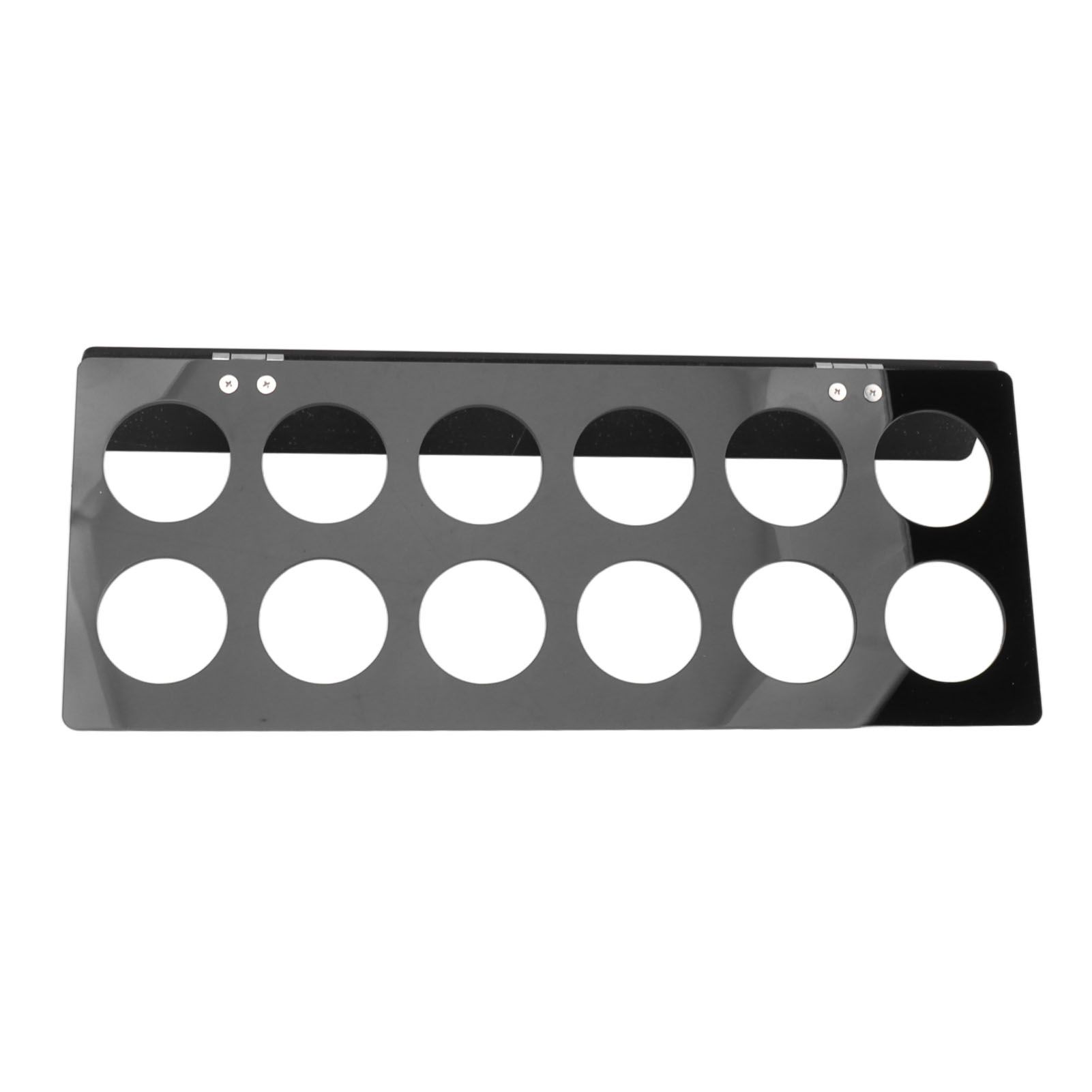 Wall Mounted Coffee Pod Holder Space Saving Under Counter Cabinet Coffee Pod Holder Black - Image 4