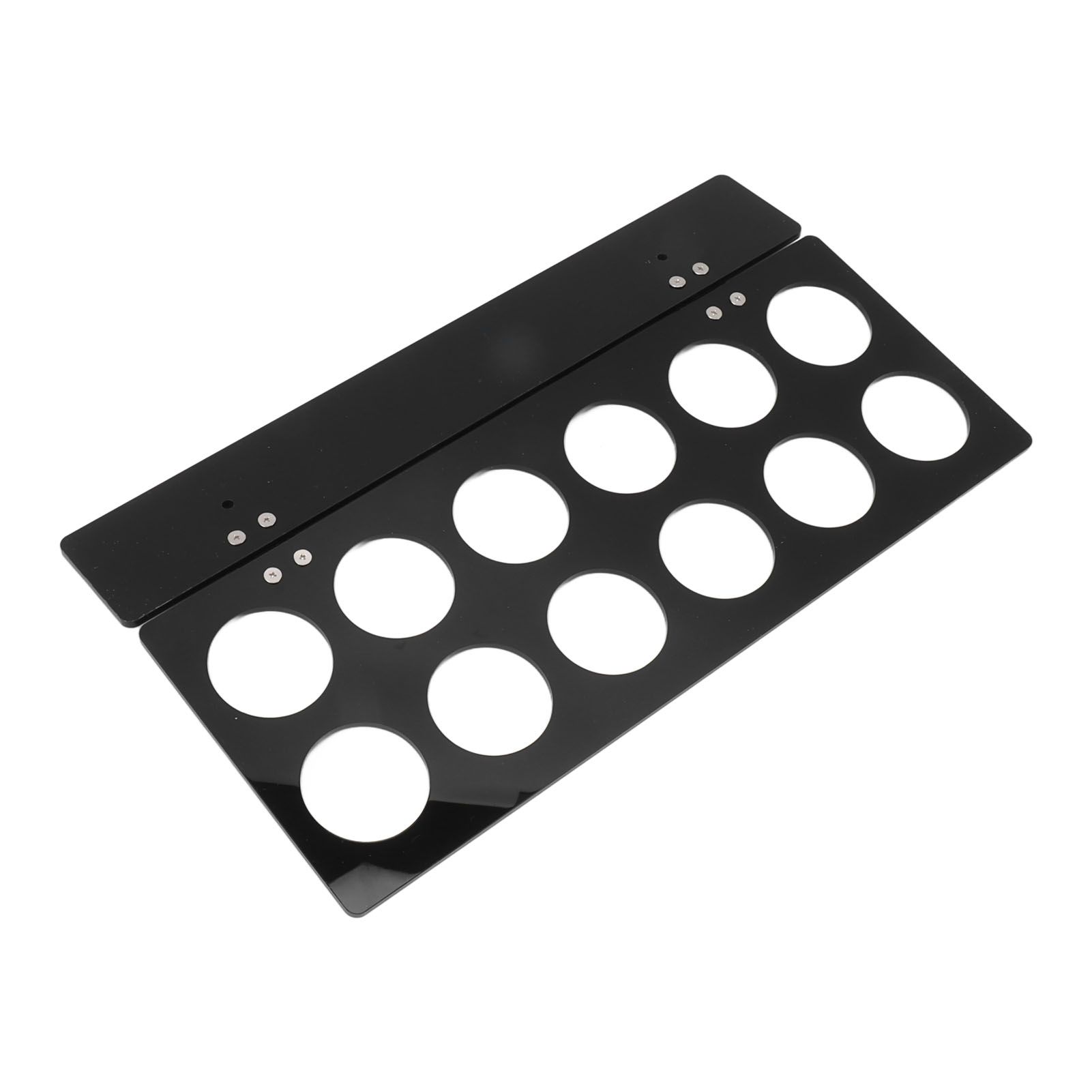 Wall Mounted Coffee Pod Holder Space Saving Under Counter Cabinet Coffee Pod Holder Black - Image 5