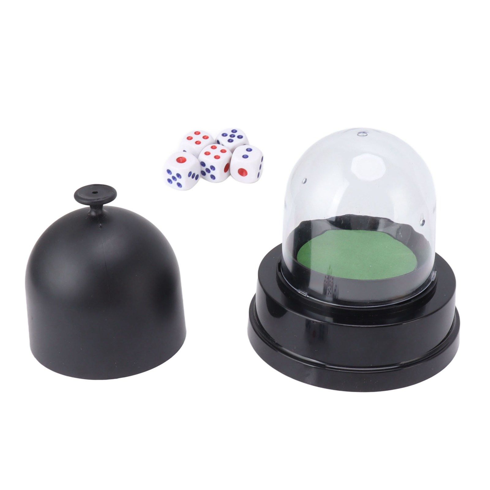 Automatic Dice Roller Cup Battery Powered Pub Bar Party Game Play with 5 Dices for Party Gathering - Image 7