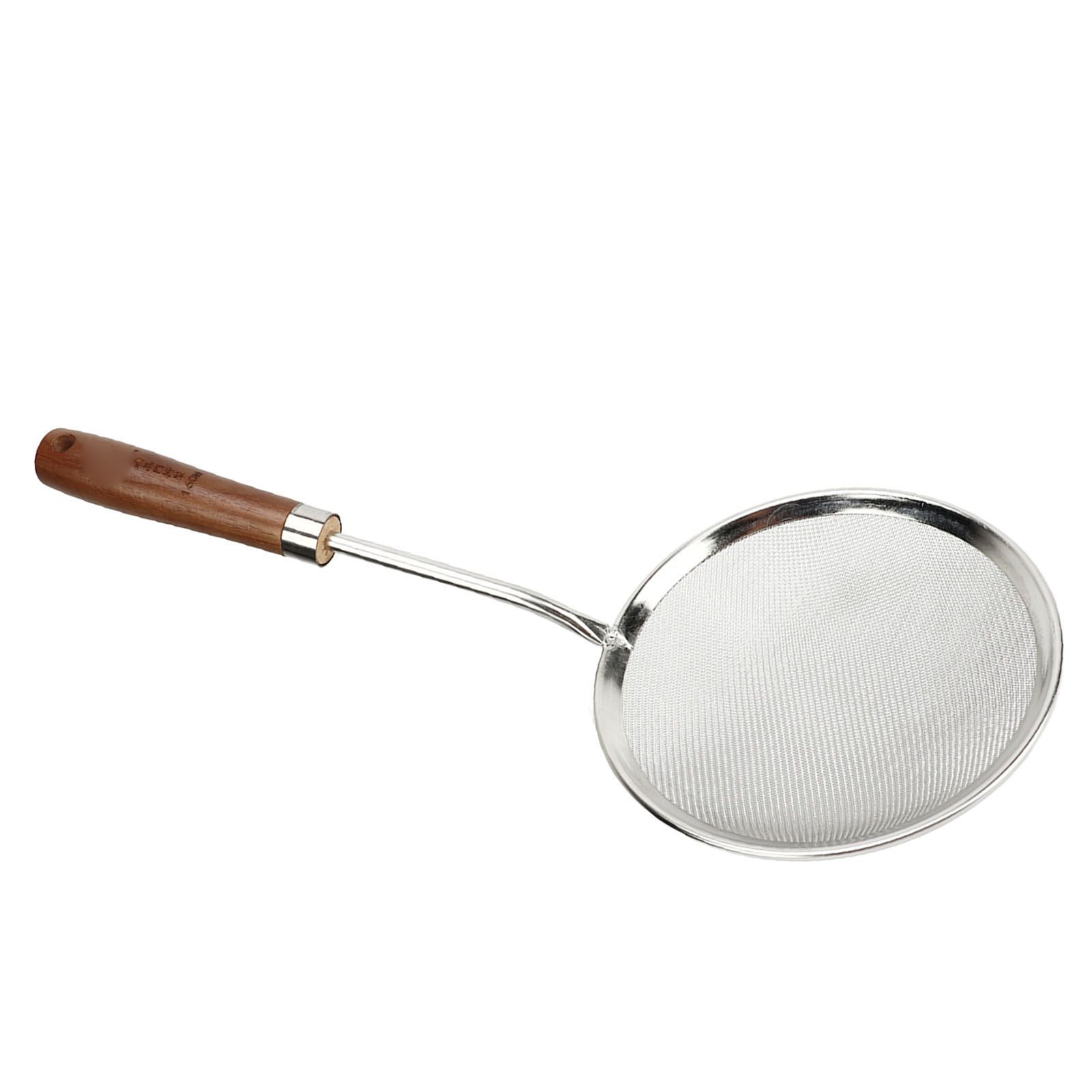 Oil Colander Efficiency Filtration Easy To Use Fine Mesh Food Strainer Spoon for Grease Gravy Foam S - Image 6