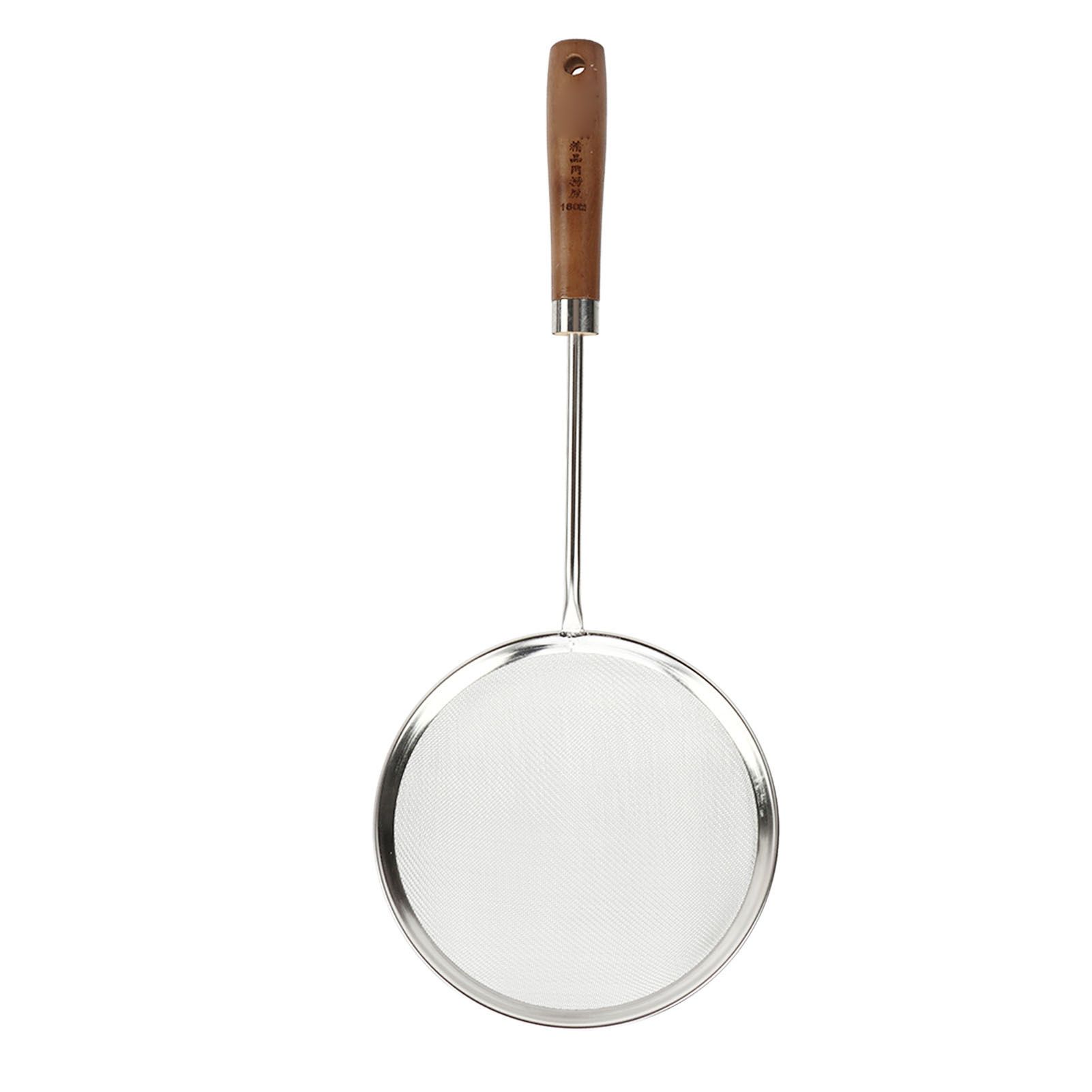 Oil Colander Efficiency Filtration Easy To Use Fine Mesh Food Strainer Spoon for Grease Gravy Foam L - Image 7