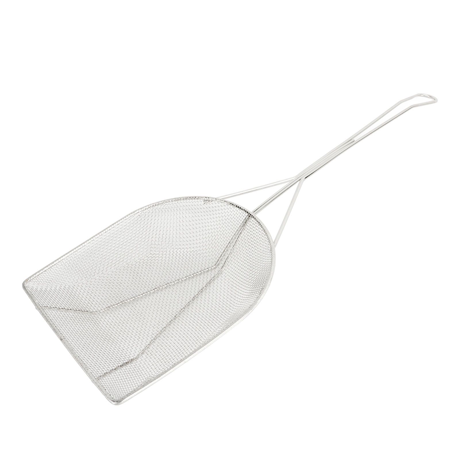 Kitchen Utensils Strainer Spoon Stainless Steel Strainer Spoon Durable Drain Strainer Skimmer Slotted Spoon for Home Restaurant Small - Image 3