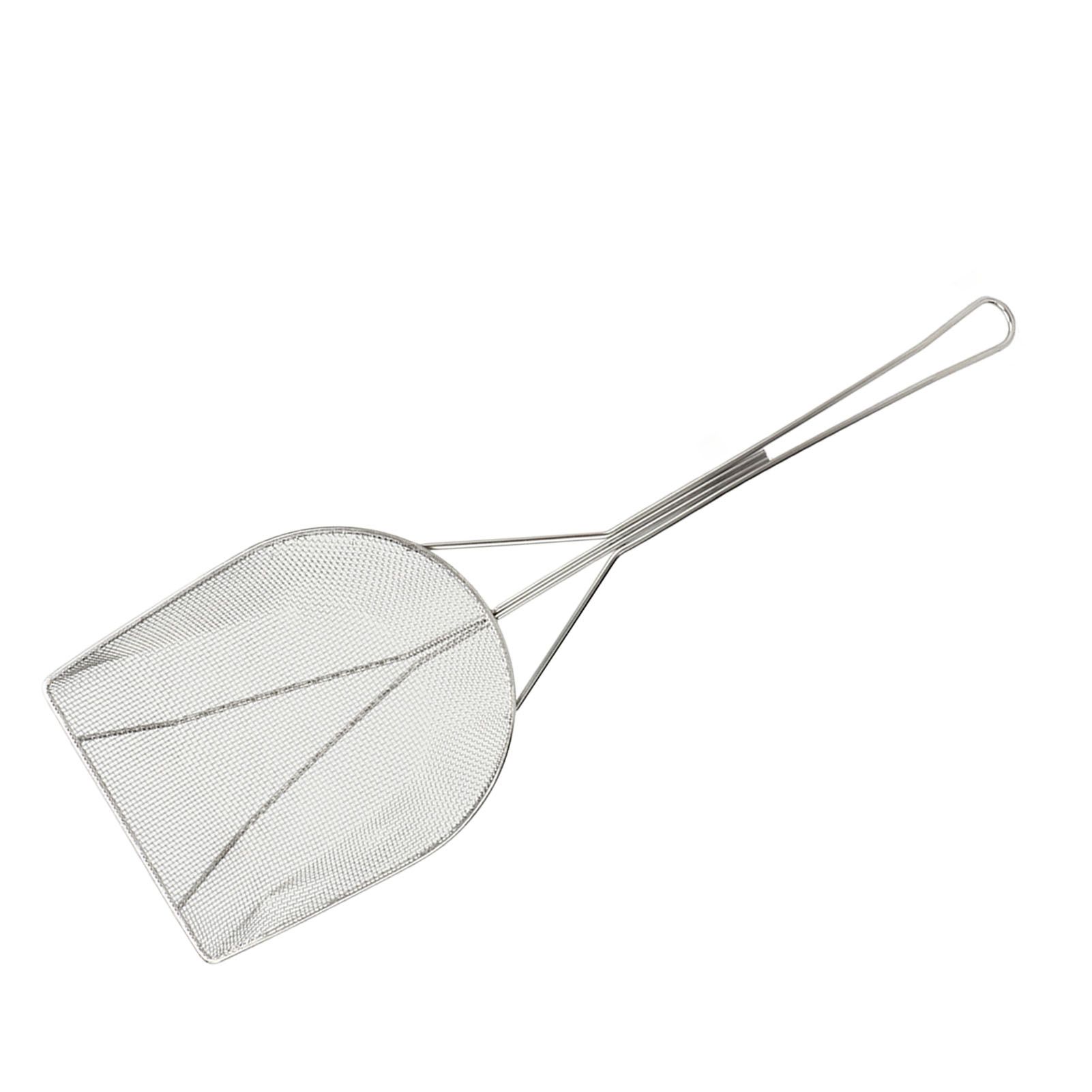 Kitchen Utensils Strainer Spoon Stainless Steel Strainer Spoon Durable Drain Strainer Skimmer Slotted Spoon for Home Restaurant Small - Image 4