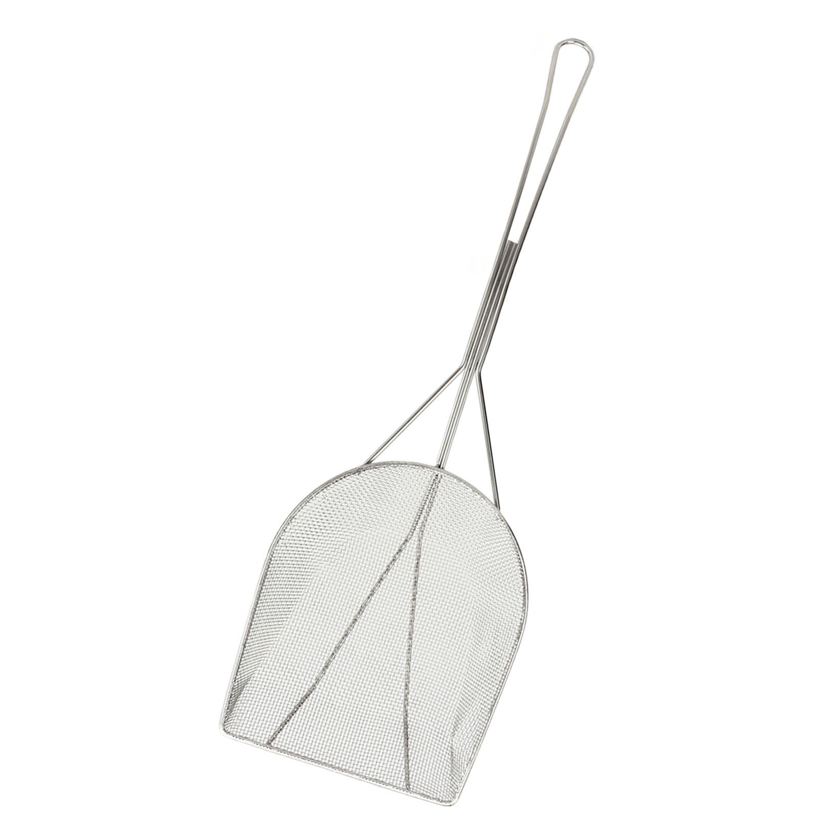 Kitchen Utensils Strainer Spoon Stainless Steel Strainer Spoon Durable Drain Strainer Skimmer Slotted Spoon for Home Restaurant Small - Image 6
