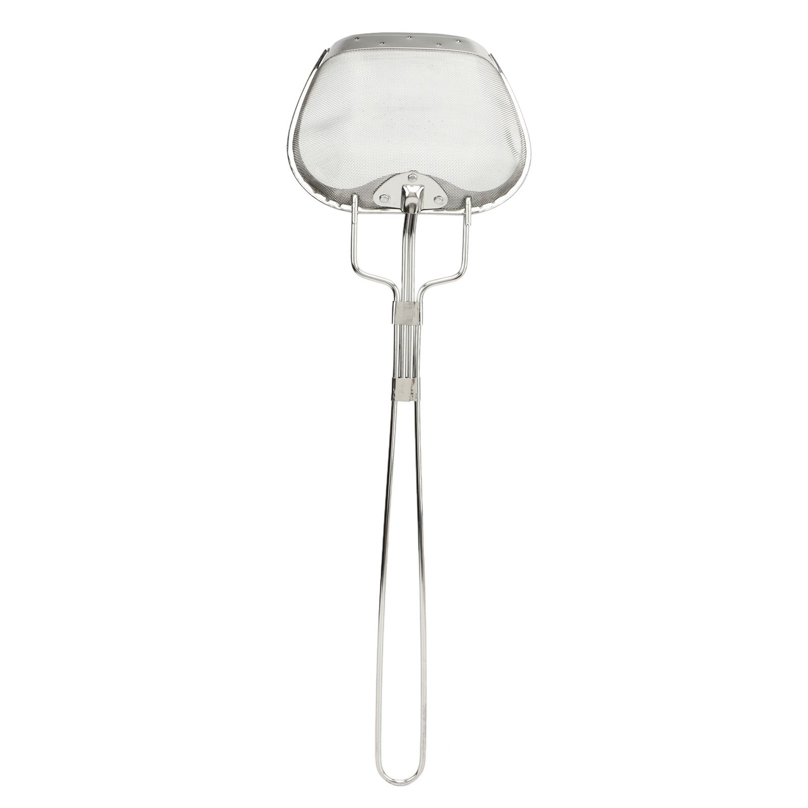 Fine Mesh Strainer 0.02in 304 Stainless Steel Firm Stable Handle Smoothing Skimmer Spoon for Kitchen Cooking - Image 2