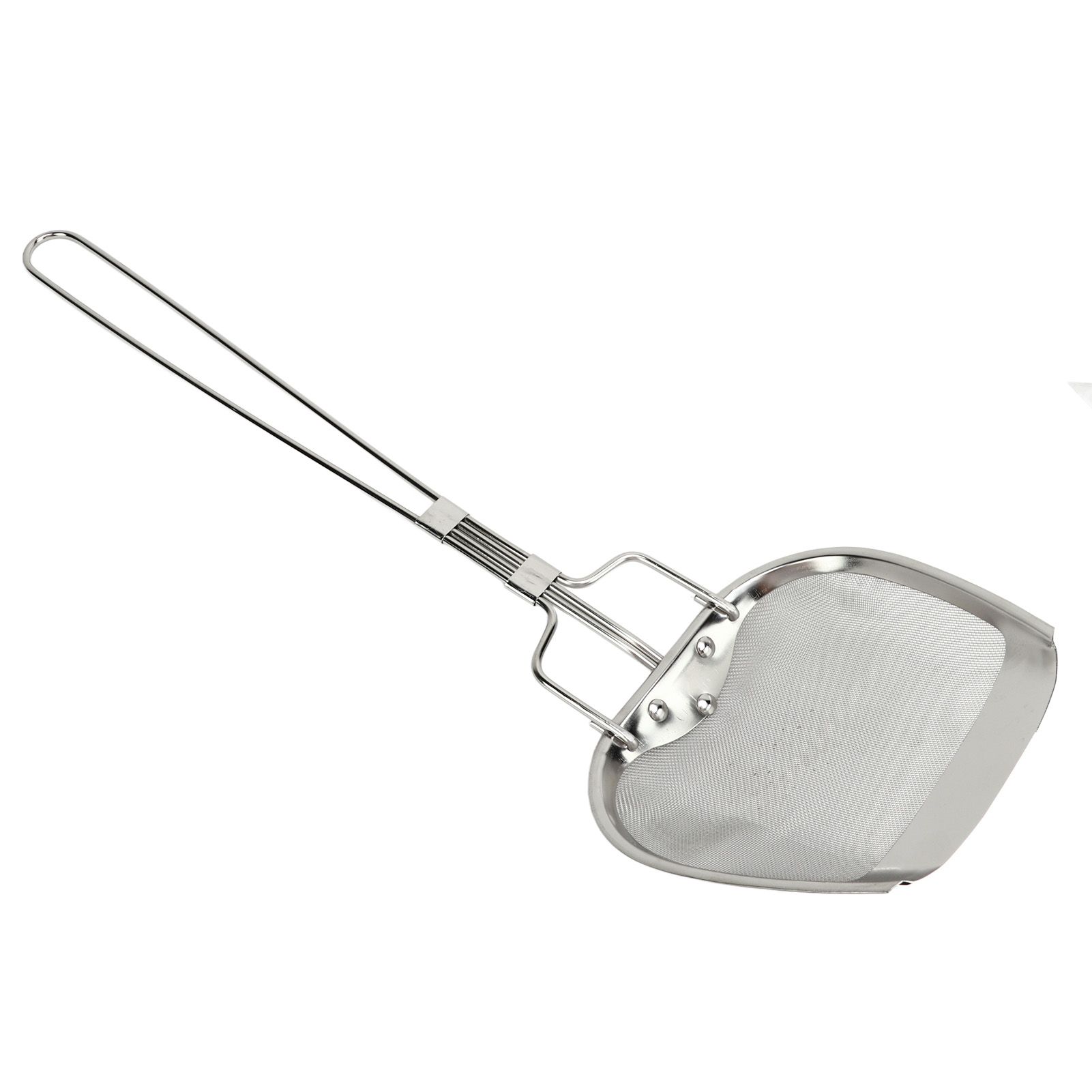 Fine Mesh Strainer 0.02in 304 Stainless Steel Firm Stable Handle Smoothing Skimmer Spoon for Kitchen Cooking - Image 6