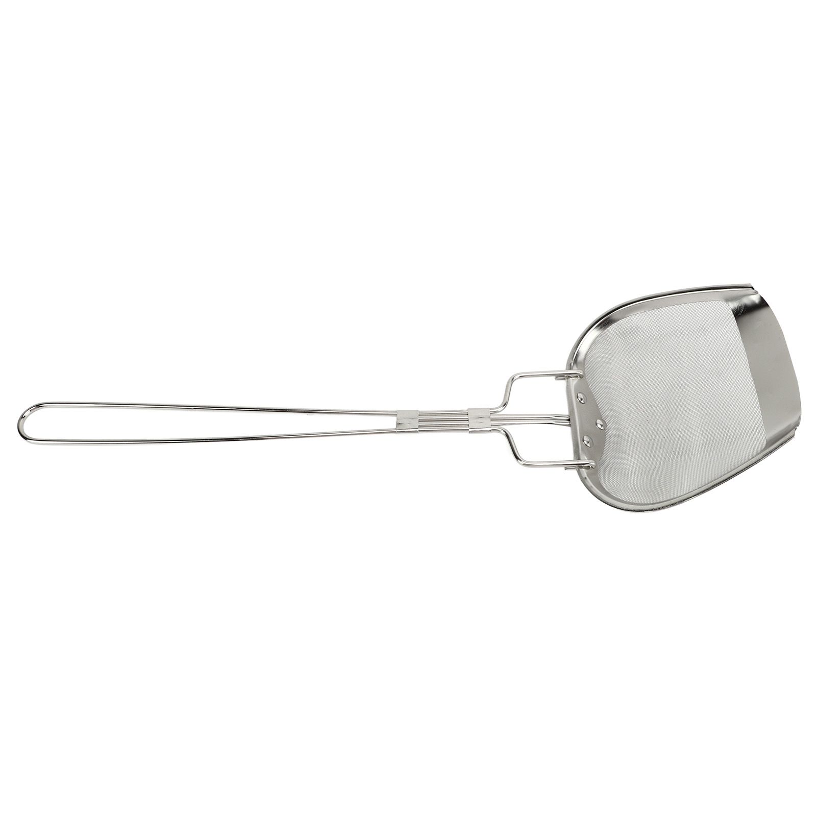 Fine Mesh Strainer 0.02in 304 Stainless Steel Firm Stable Handle Smoothing Skimmer Spoon for Kitchen Cooking - Image 7