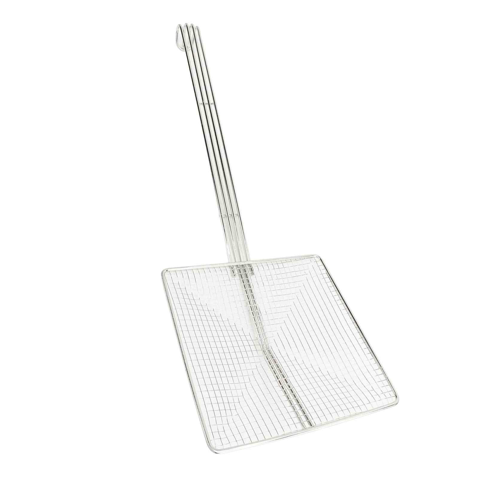 Stainless Steel Square Strainer Skimmer Ladle for Cooking Frying Kitchen Gadgets Mesh Strainer Pasta Strainer Spoon Coarse Mesh - Image 2