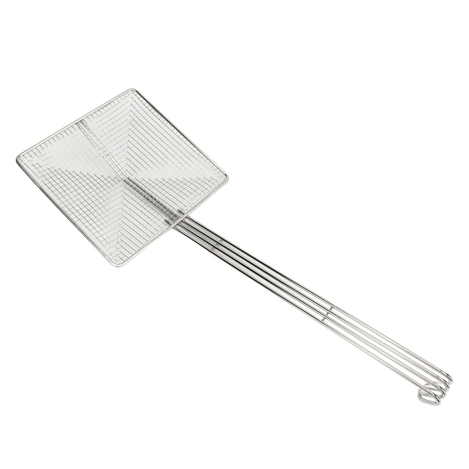 Stainless Steel Square Strainer Skimmer Ladle for Cooking Frying Kitchen Gadgets Mesh Strainer Pasta Strainer Spoon Coarse Mesh - Image 3