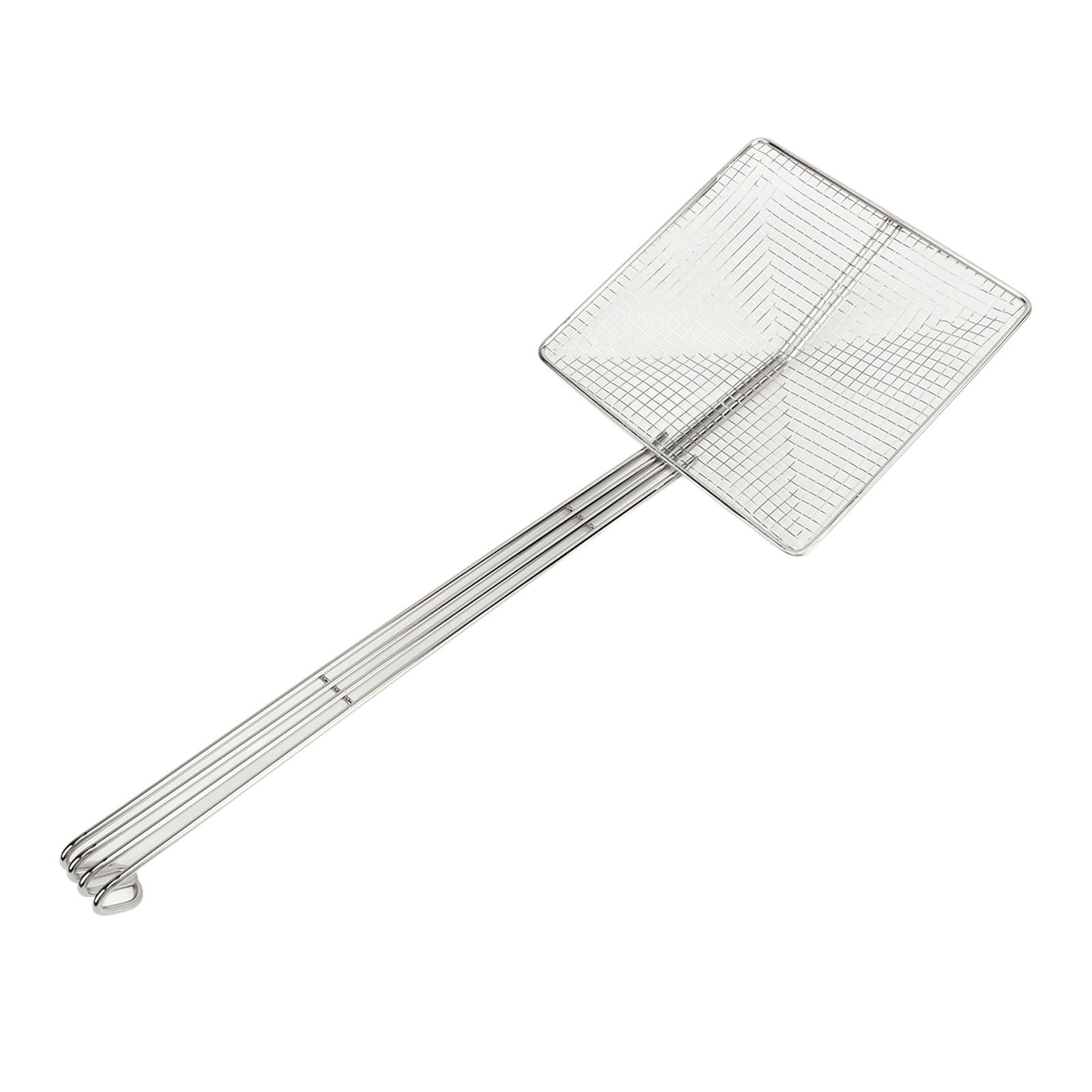 Stainless Steel Square Strainer Skimmer Ladle for Cooking Frying Kitchen Gadgets Mesh Strainer Pasta Strainer Spoon Coarse Mesh - Image 4