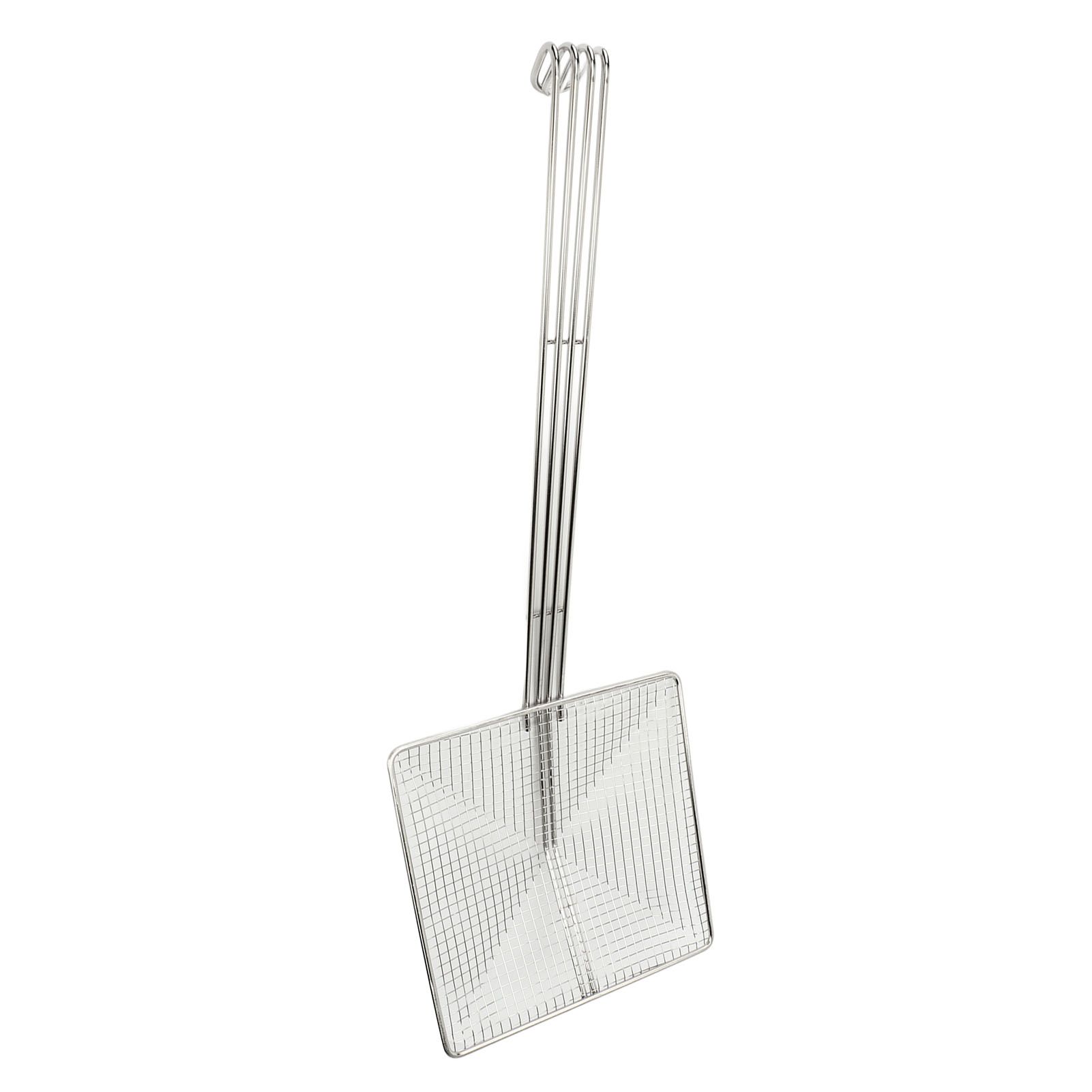 Stainless Steel Square Strainer Skimmer Ladle for Cooking Frying Kitchen Gadgets Mesh Strainer Pasta Strainer Spoon Coarse Mesh - Image 7
