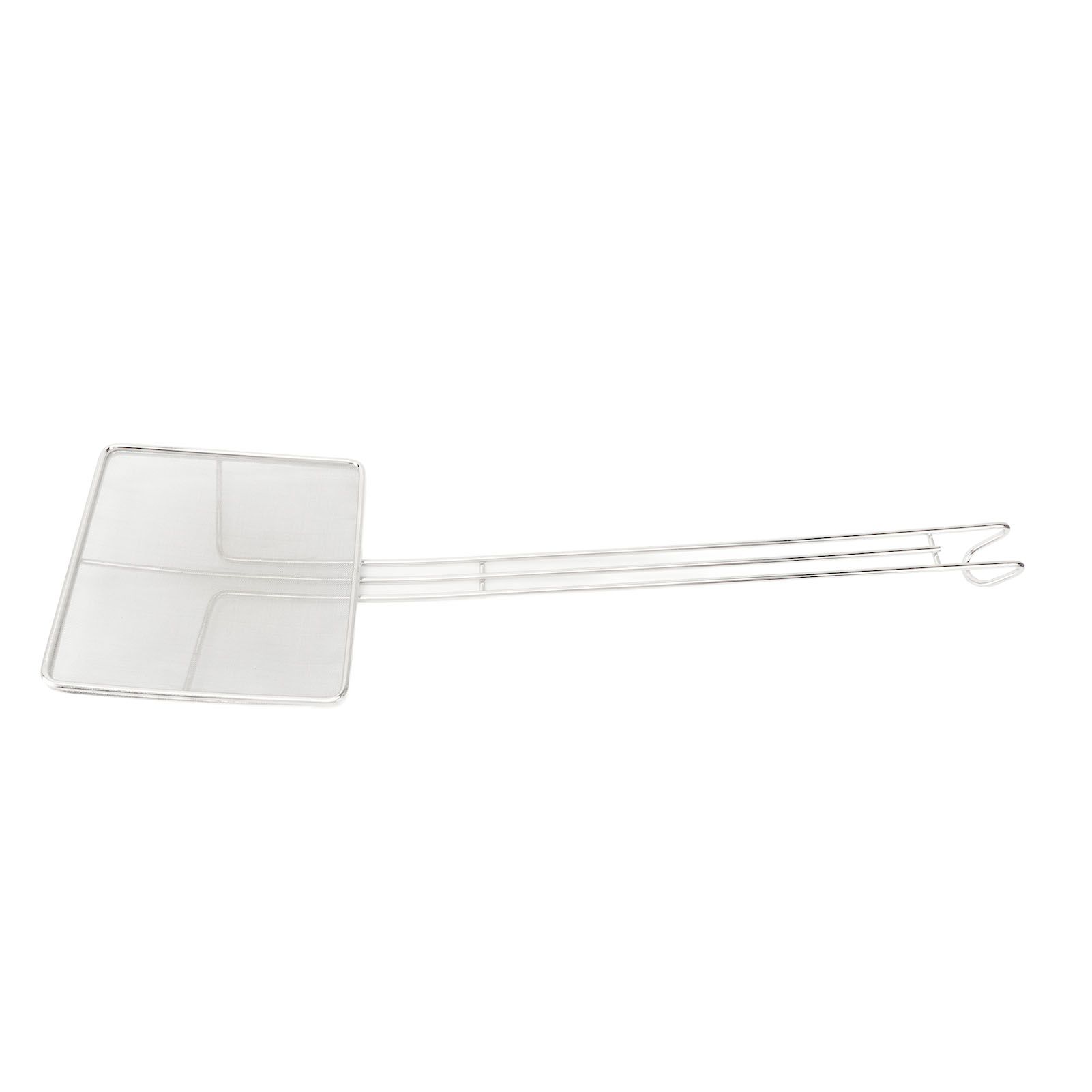Stainless Steel Square Strainer Skimmer Ladle for Cooking Frying Kitchen Gadgets Mesh Strainer Pasta Strainer Spoon Fine Mesh - Image 2