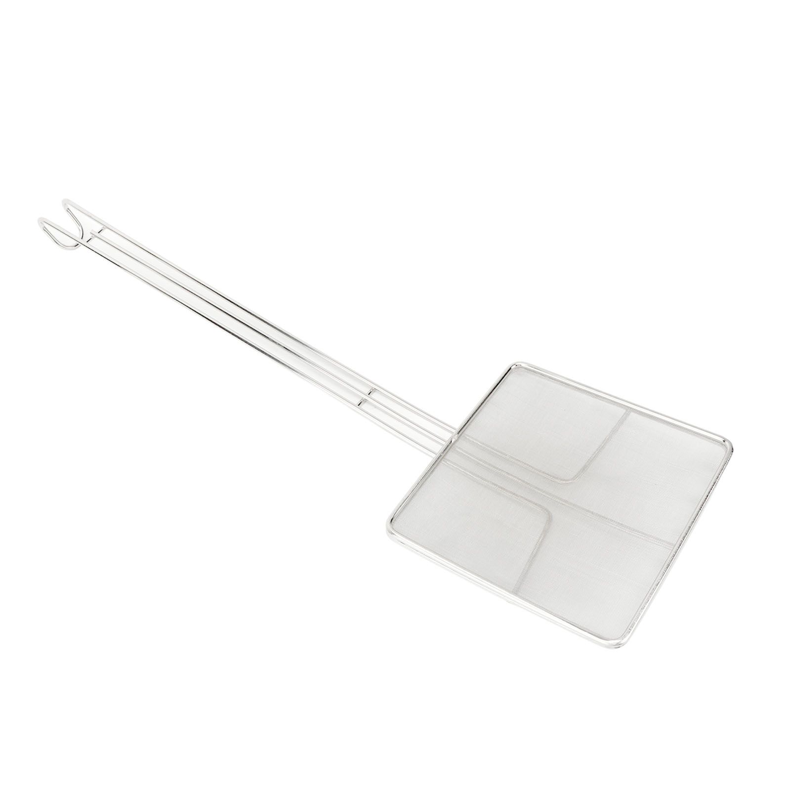 Stainless Steel Square Strainer Skimmer Ladle for Cooking Frying Kitchen Gadgets Mesh Strainer Pasta Strainer Spoon Fine Mesh - Image 5