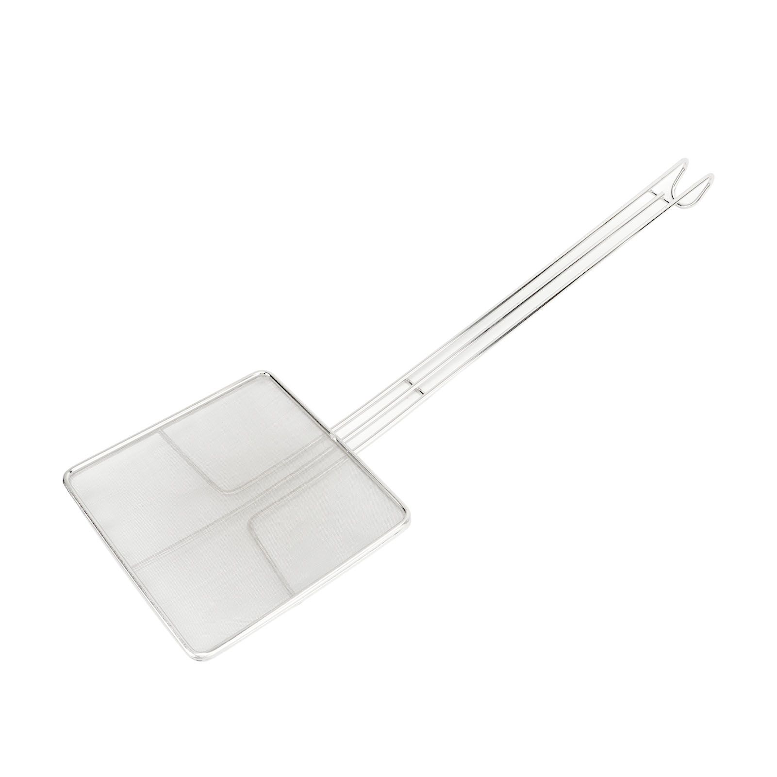 Stainless Steel Square Strainer Skimmer Ladle for Cooking Frying Kitchen Gadgets Mesh Strainer Pasta Strainer Spoon Fine Mesh - Image 8