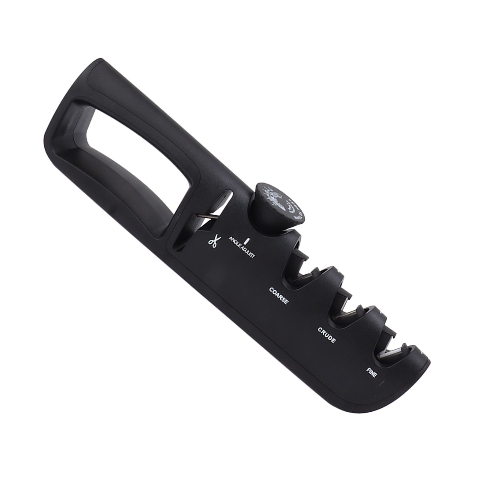 Adjustable Knife Sharpener 4 in 1 Black Sharp Adjustable Kitchen Knife Sharpener for Home Restaurant - Image 3