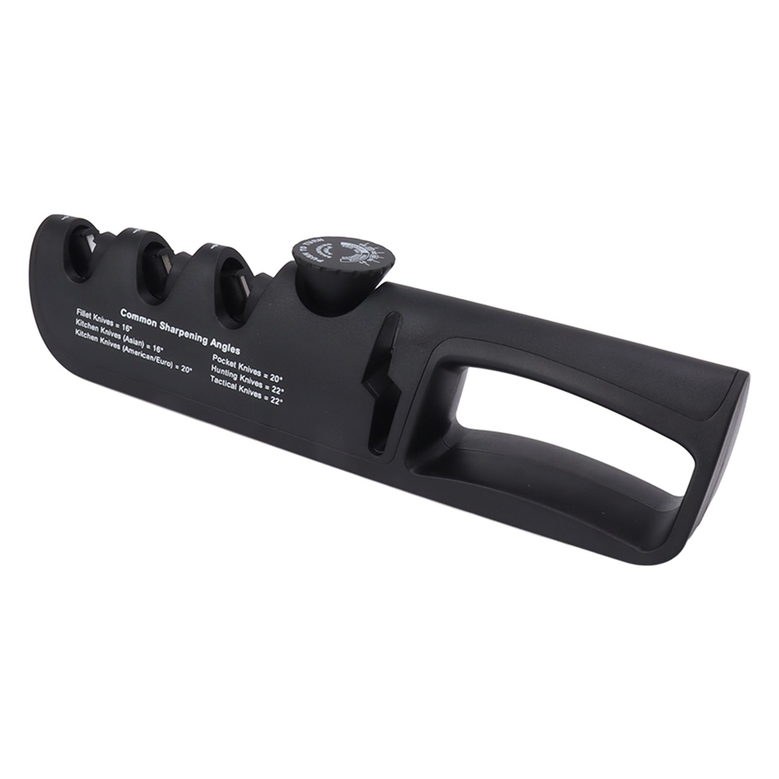 Adjustable Knife Sharpener 4 in 1 Black Sharp Adjustable Kitchen Knife Sharpener for Home Restaurant - Image 6