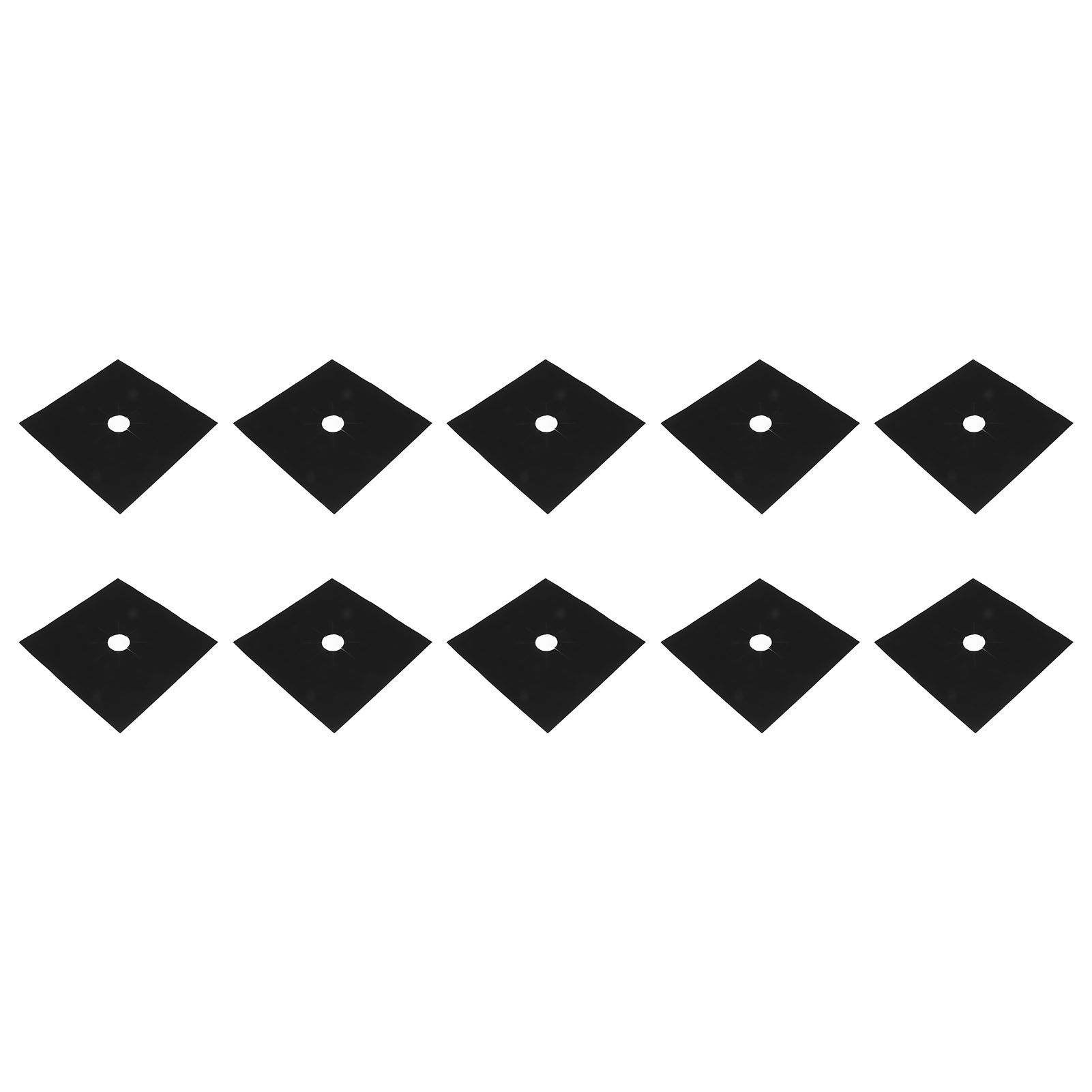 10pcs PTFE Gas Stove Surface Protection Pad Washable Oil and Dirt Resistant Gas Stove Cleaning Pad - Image 3
