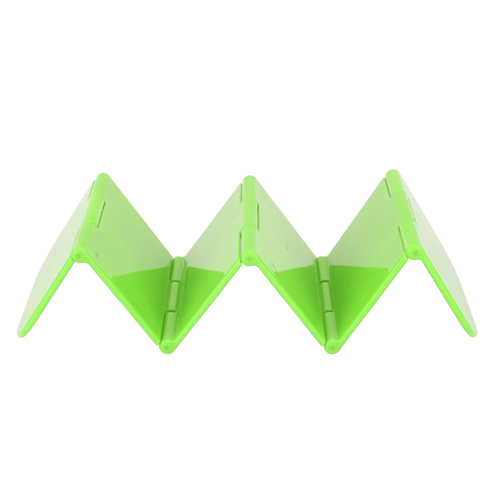 Taco Holder Stand Dishwasher Microwave Safe Stable Taco Rack Tray for Restaurant Kitchen Party Grass Green - Image 1