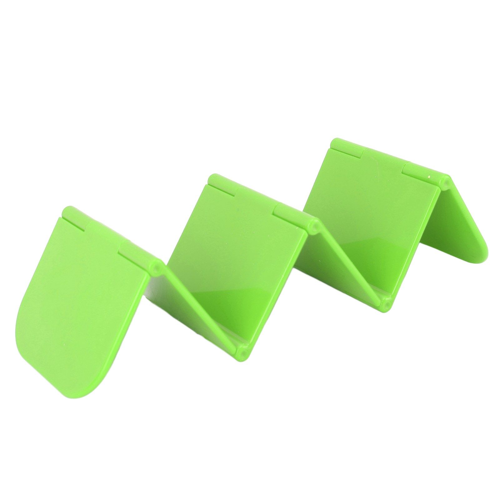 Taco Holder Stand Dishwasher Microwave Safe Stable Taco Rack Tray for Restaurant Kitchen Party Grass Green - Image 2
