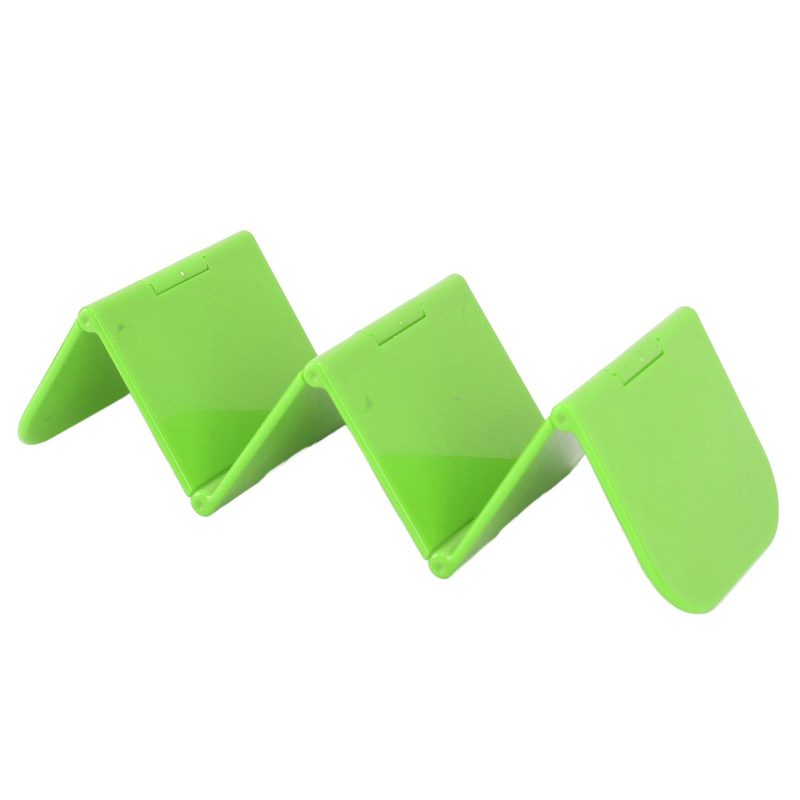 Taco Holder Stand Dishwasher Microwave Safe Stable Taco Rack Tray for Restaurant Kitchen Party Grass Green - Image 3
