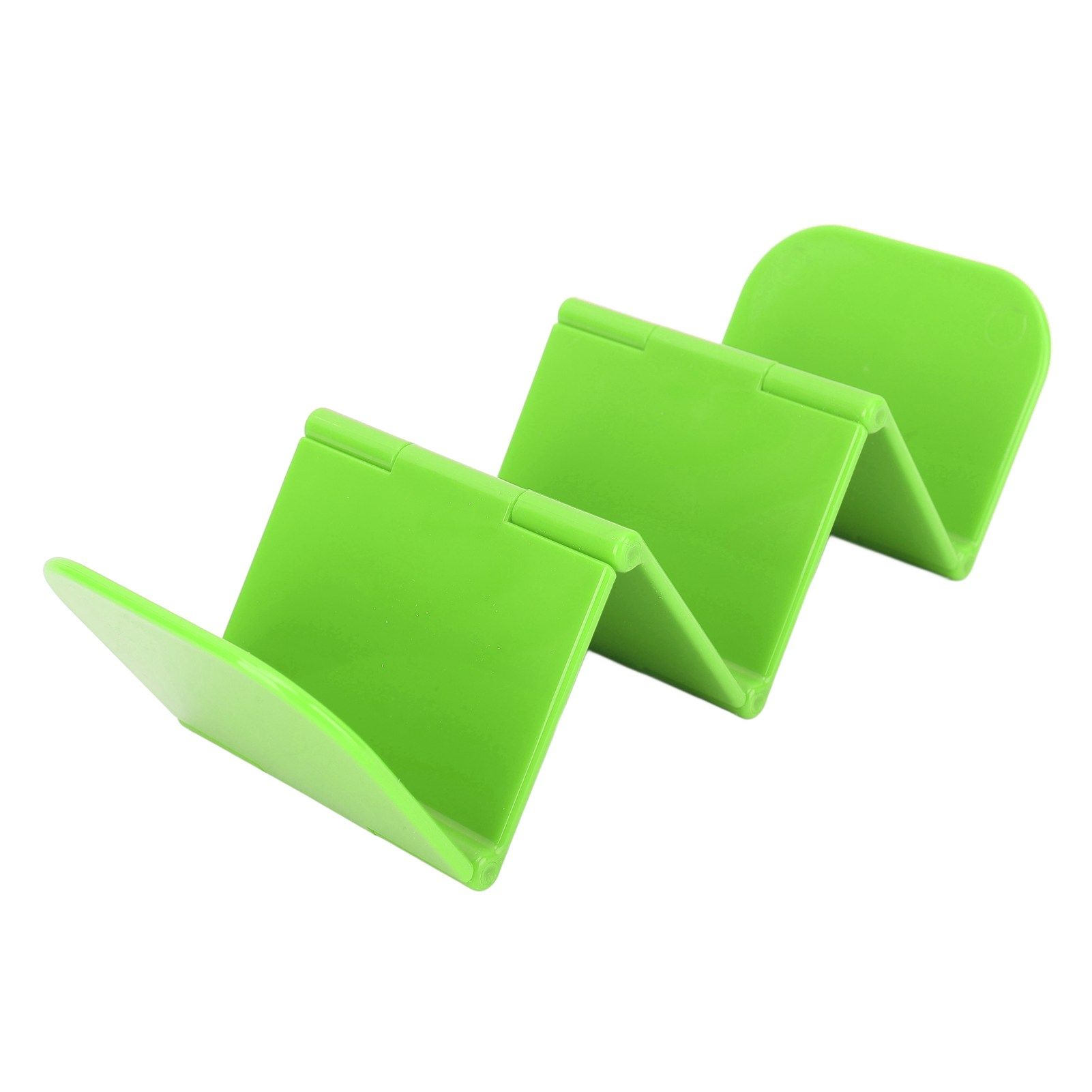 Taco Holder Stand Dishwasher Microwave Safe Stable Taco Rack Tray for Restaurant Kitchen Party Grass Green - Image 6