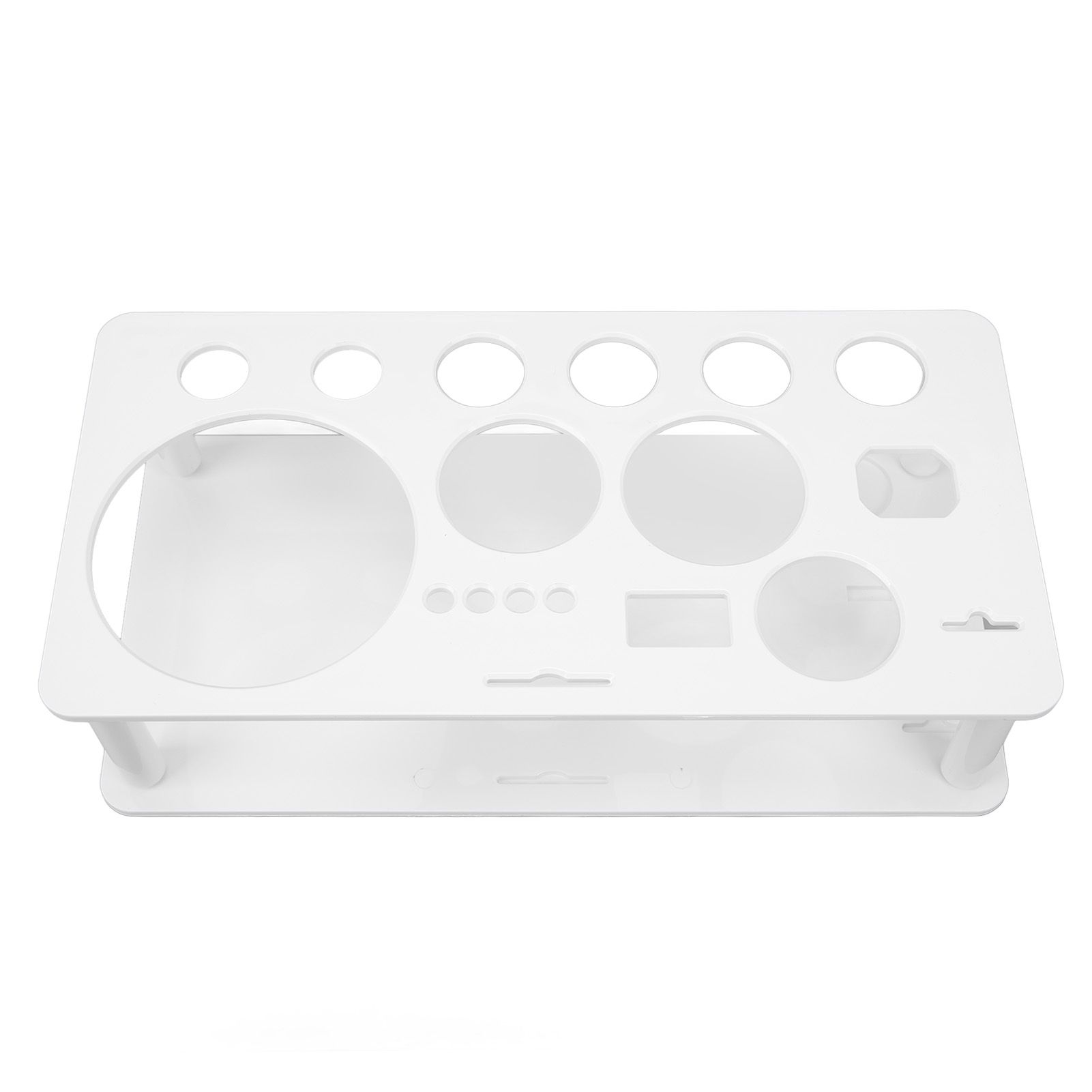 Bartender Kit Stand Detachable Space Saving Odorless Multipurpose Plastic Bartending Tool Holder for Bar Home White Large - Image 4