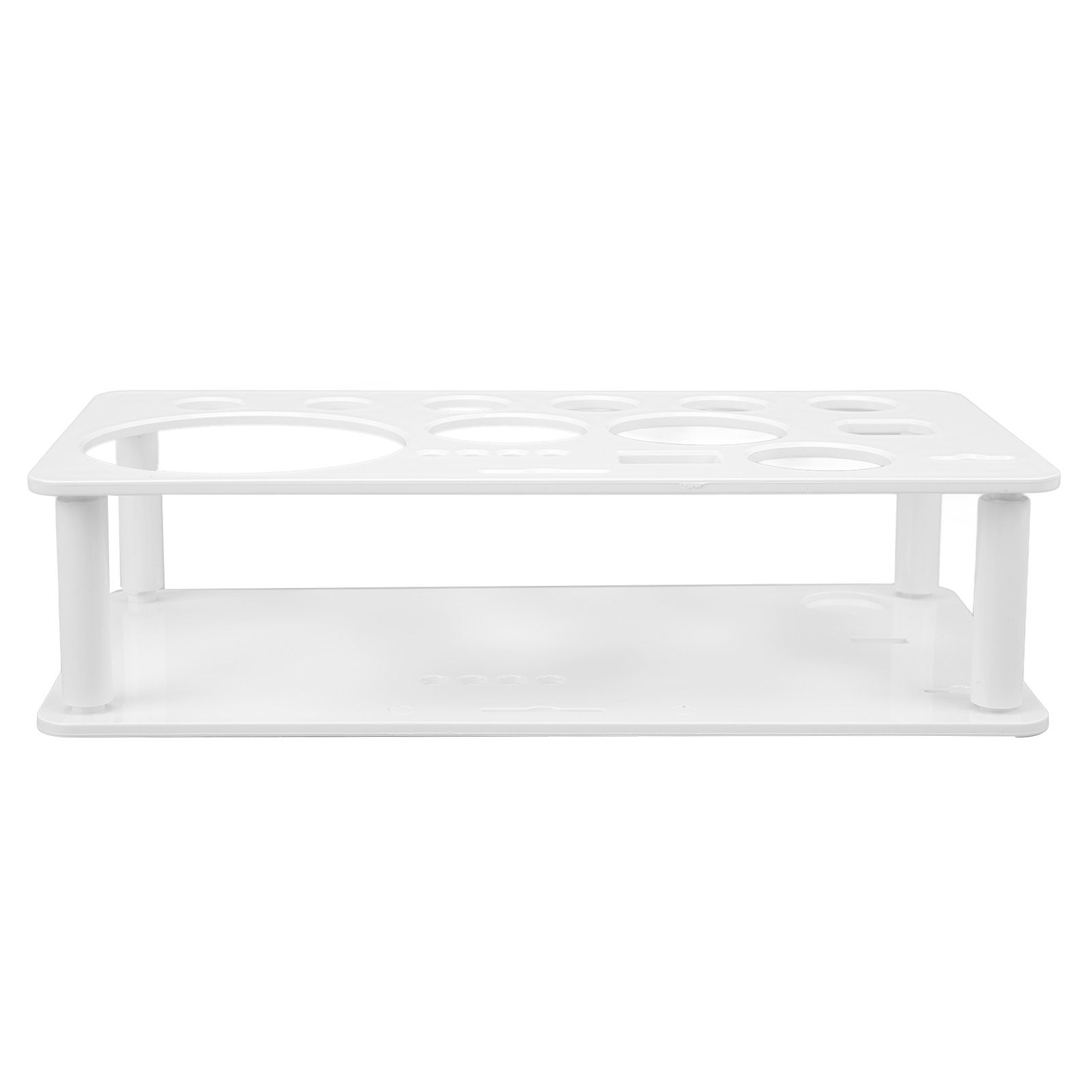Bartender Kit Stand Detachable Space Saving Odorless Multipurpose Plastic Bartending Tool Holder for Bar Home White Large - Image 6
