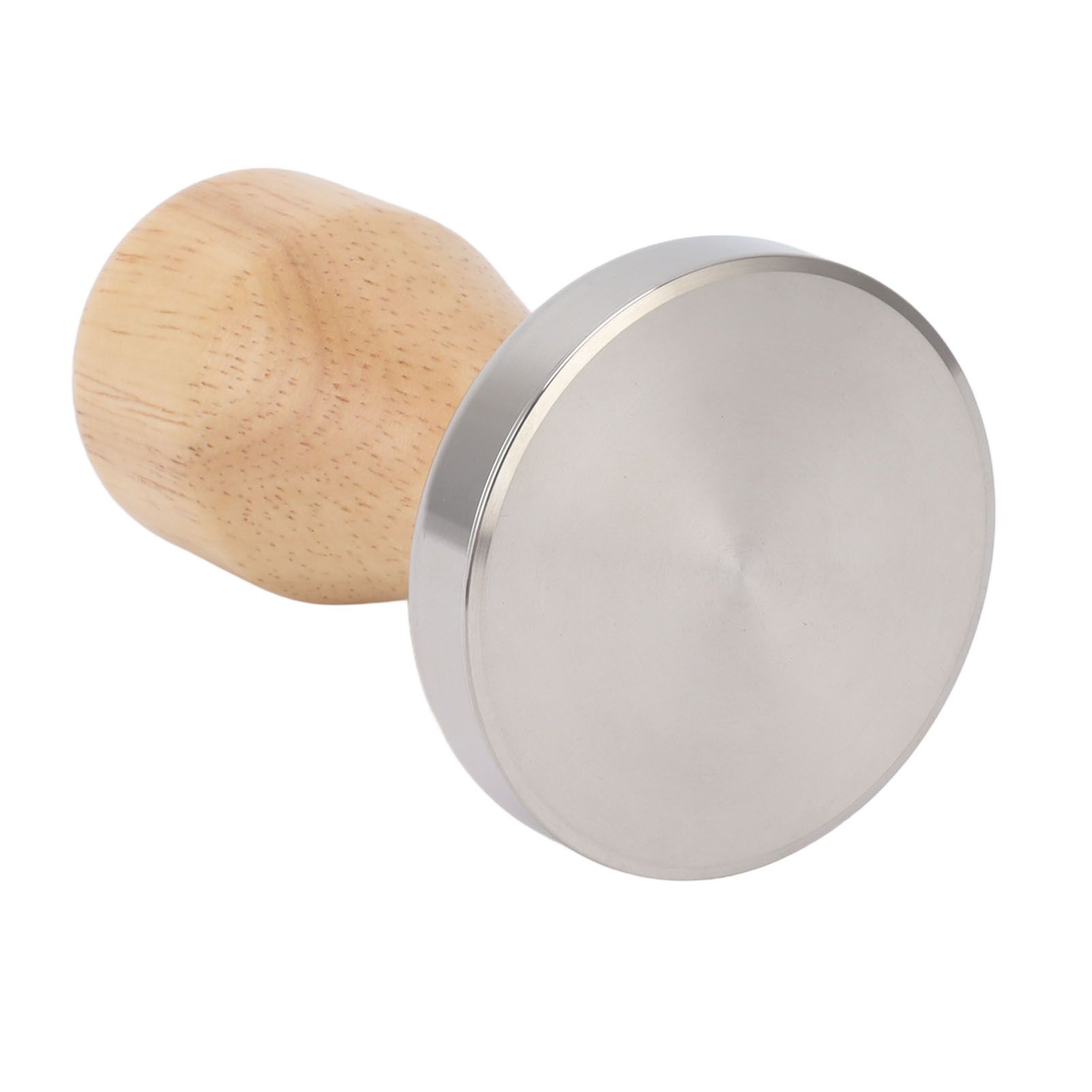Coffee Tamper 304 Stainless Steel Base Coffee Powder Bean Press Hammer with Wooden Handle for Home Cafe 58mm - Image 7
