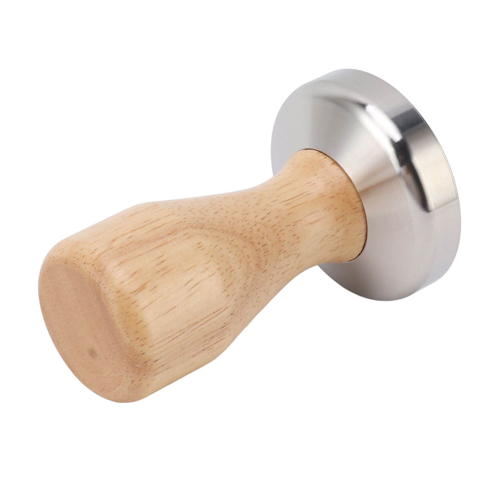 Coffee Tamper 304 Stainless Steel Base Coffee Powder Bean Press Hammer with Wooden Handle for Home Cafe 51mm - Image 5