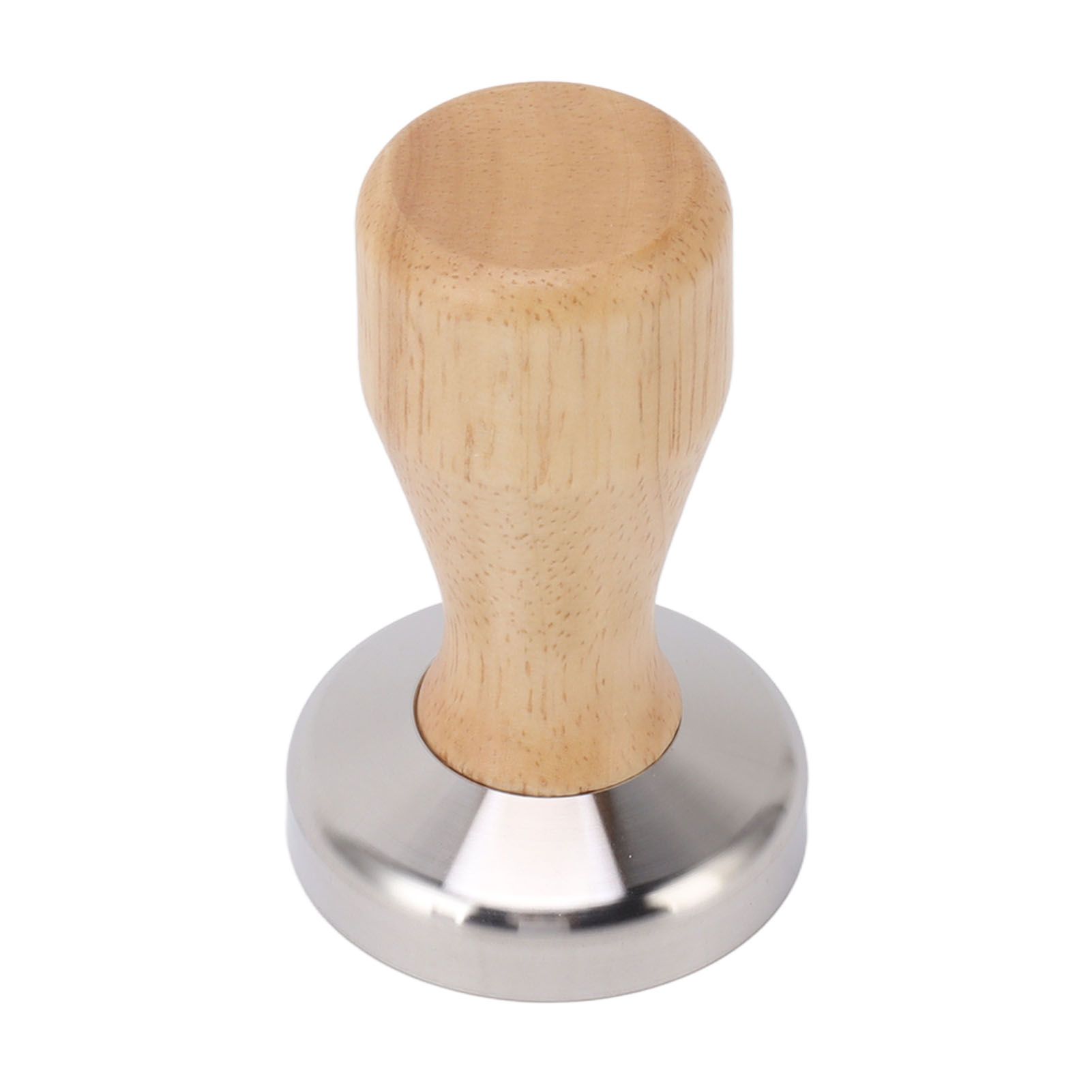 Coffee Tamper 304 Stainless Steel Base Coffee Powder Bean Press Hammer with Wooden Handle for Home Cafe 51mm - Image 8
