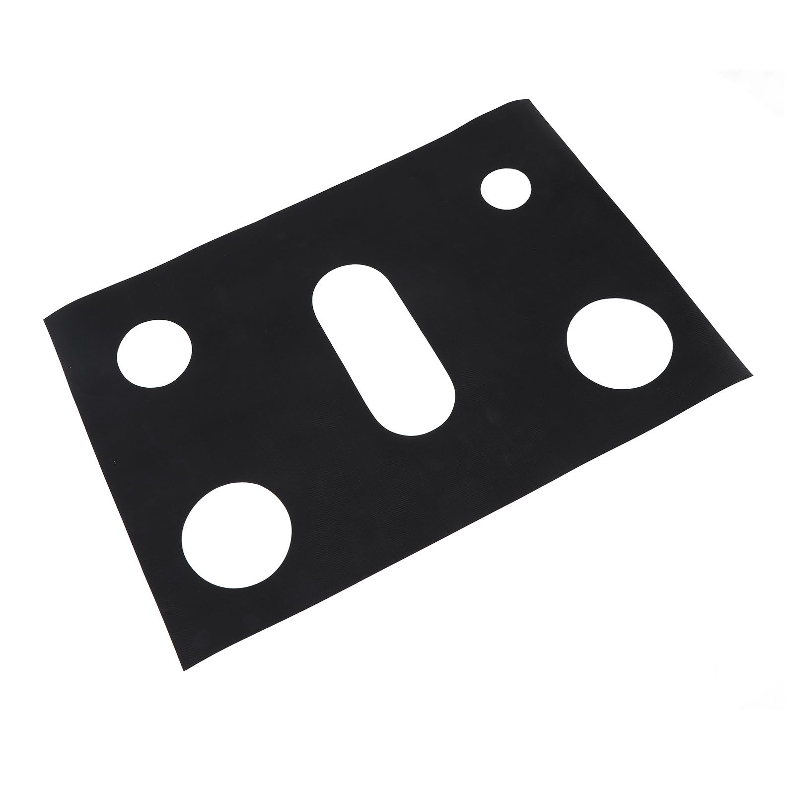 Stove Top Cover Protector PTFE Reusable Washable Heat Resistant Gas Stove Liner Guard for Gas Range Black - Image 1