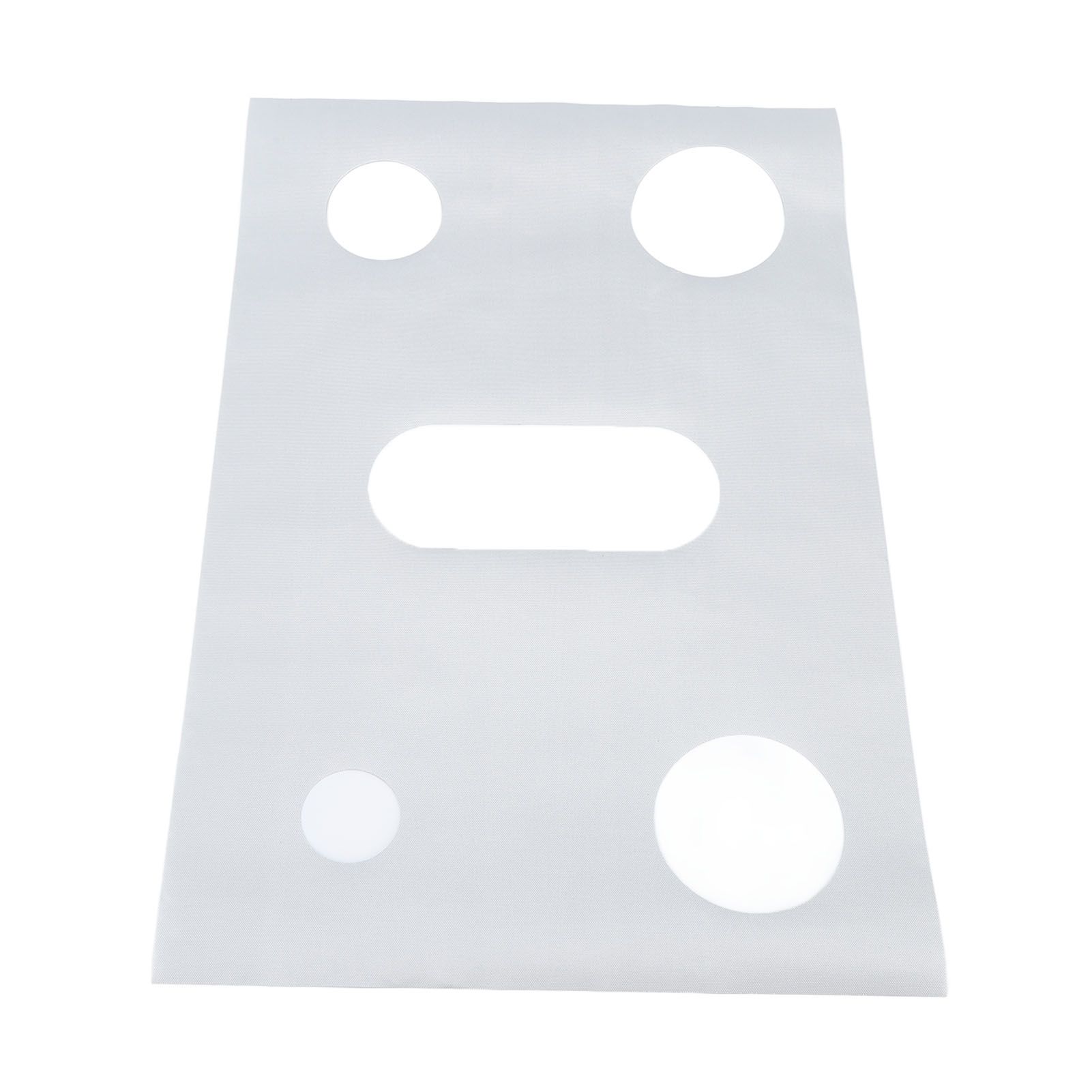 Stove Top Cover Protector PTFE Reusable Washable Heat Resistant Gas Stove Liner Guard for Gas Range Silver - Image 2
