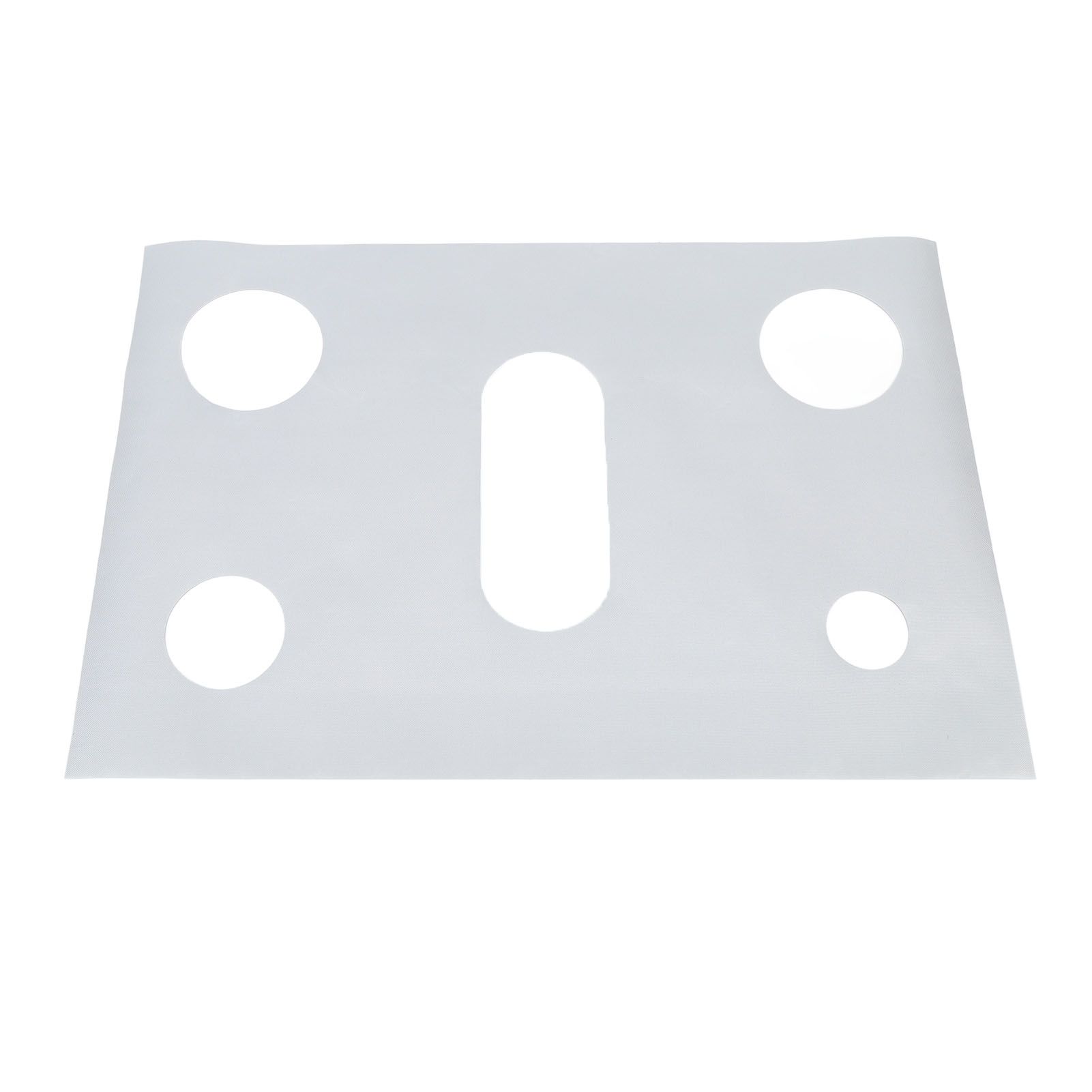 Stove Top Cover Protector PTFE Reusable Washable Heat Resistant Gas Stove Liner Guard for Gas Range Silver - Image 3