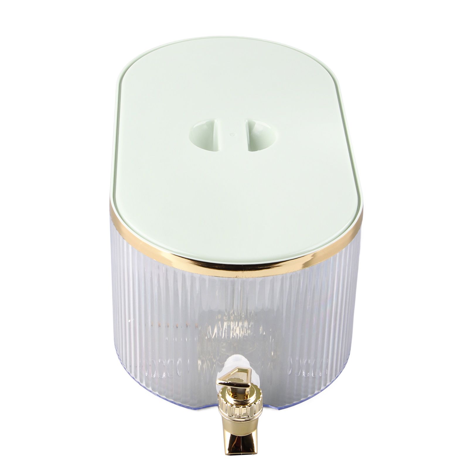 Drink Dispenser PP Good Sealing Large Opening Temperature Resistant Beverage Dispenser Cold Kettle 5L Green - Image 4