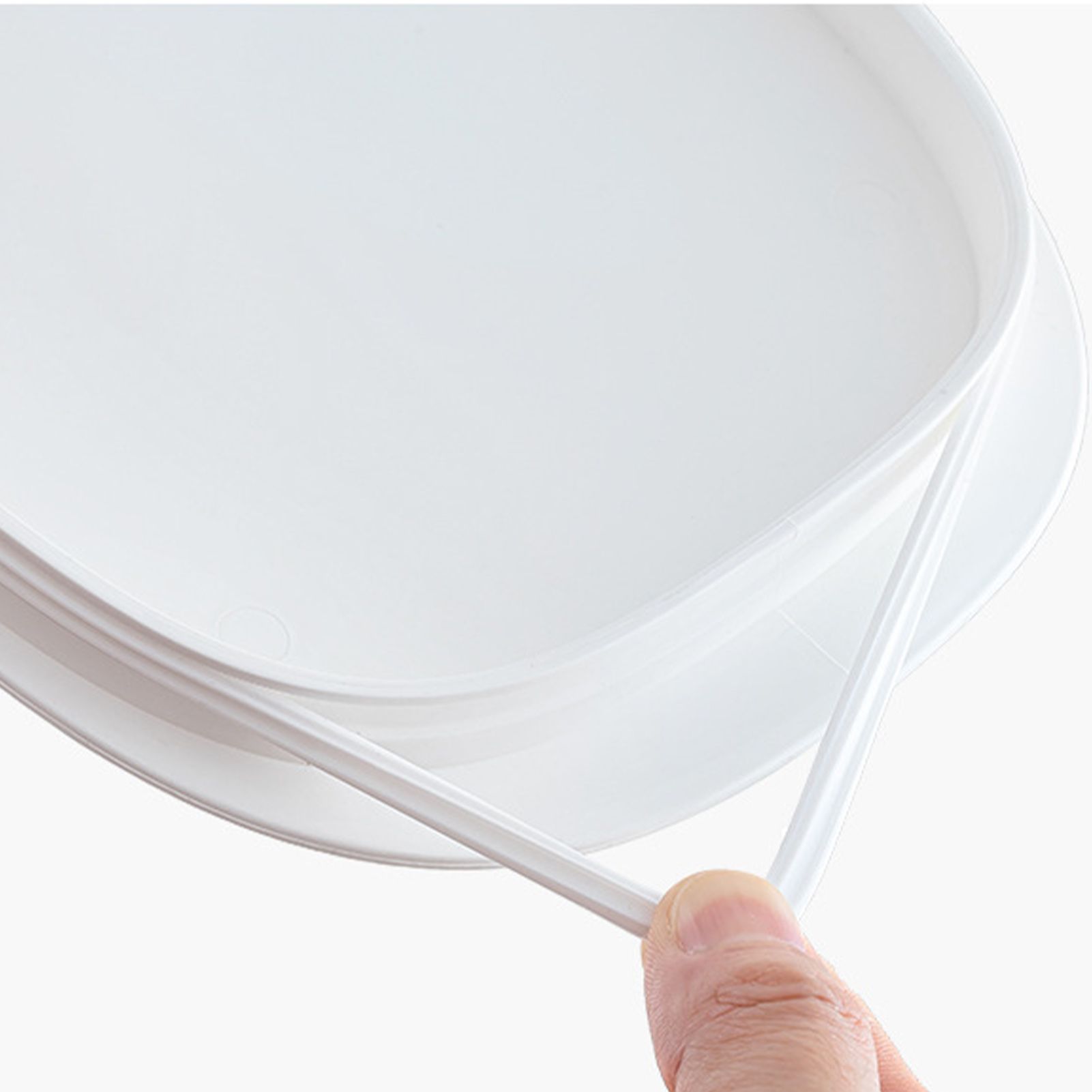 Beverage Drink Dispenser Large Capacity Food Grade Thickened Leakage Proof Cold Kettle with Faucet for Home Transparent White - Image 7