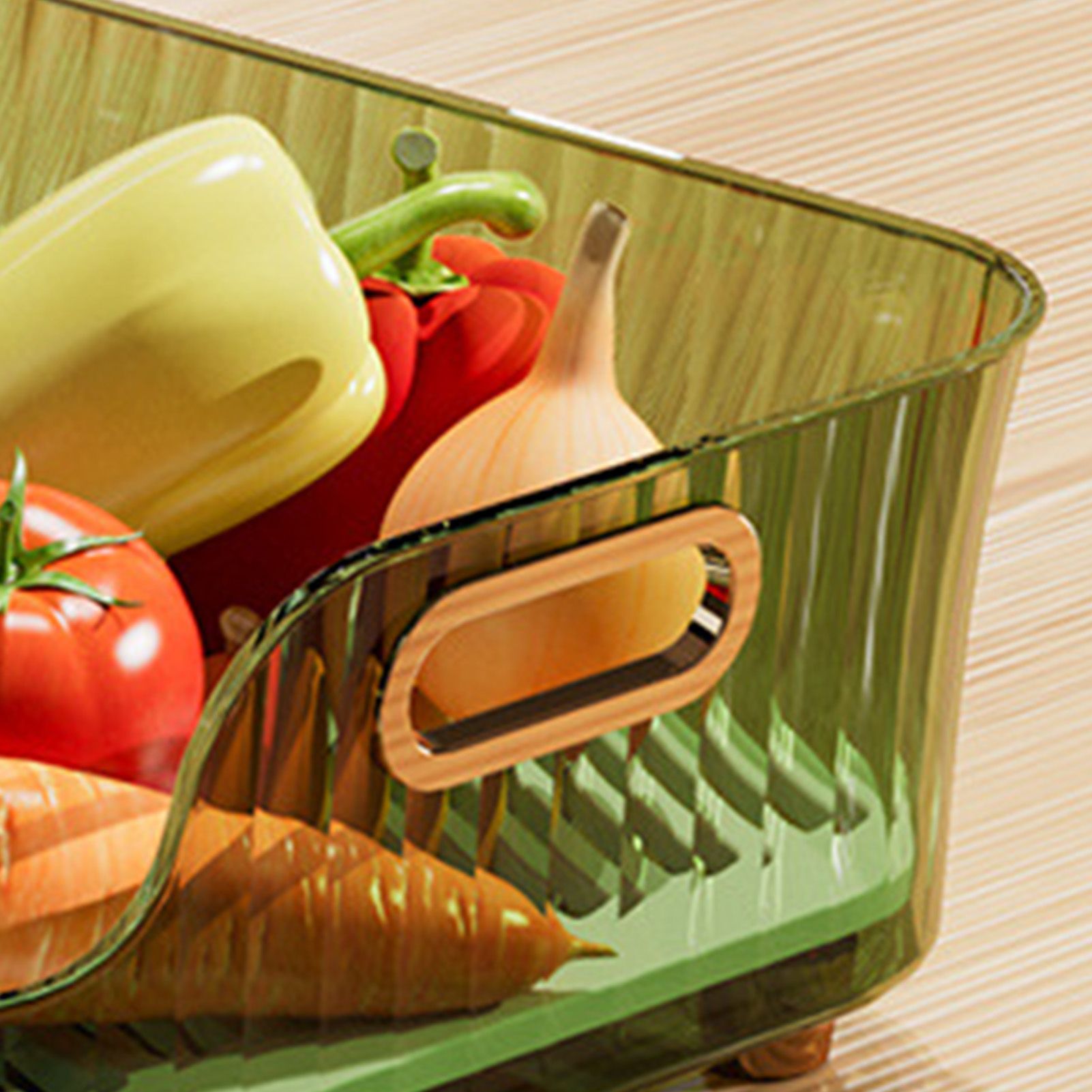 Dish Drying Rack Plastic Visualize Diversion Effluent Dish Diversion Rack for Chopsticks Bowl Plate Spoon Transparent Green - Image 5