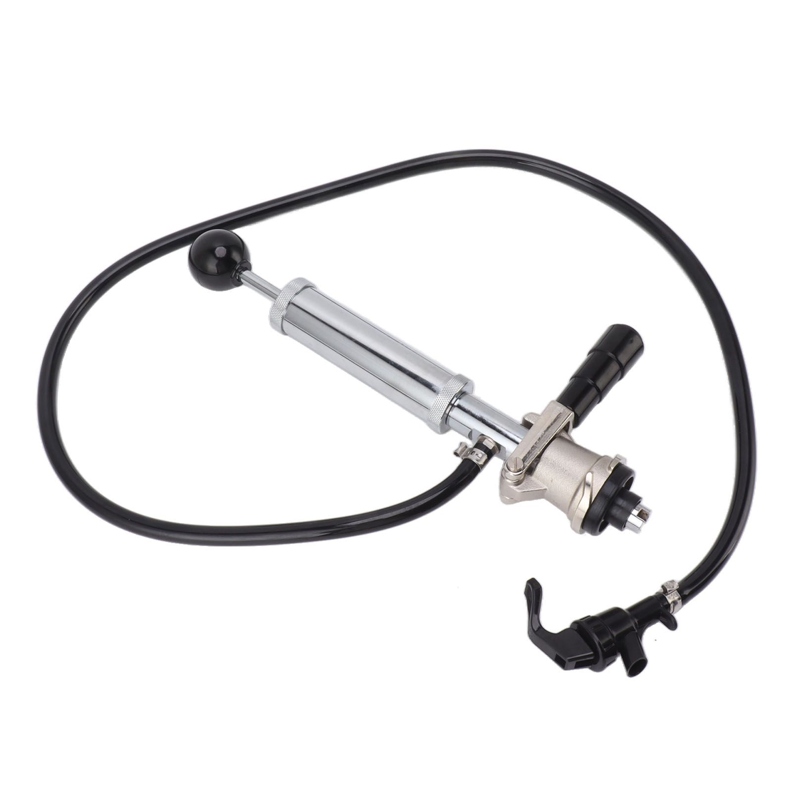 Beer Keg Pump 4inch Stainless Steel Keg Tap Hand Pump Picnic Beer Tap Kit for Homebrew Bars Restaurants Wedding - Image 2