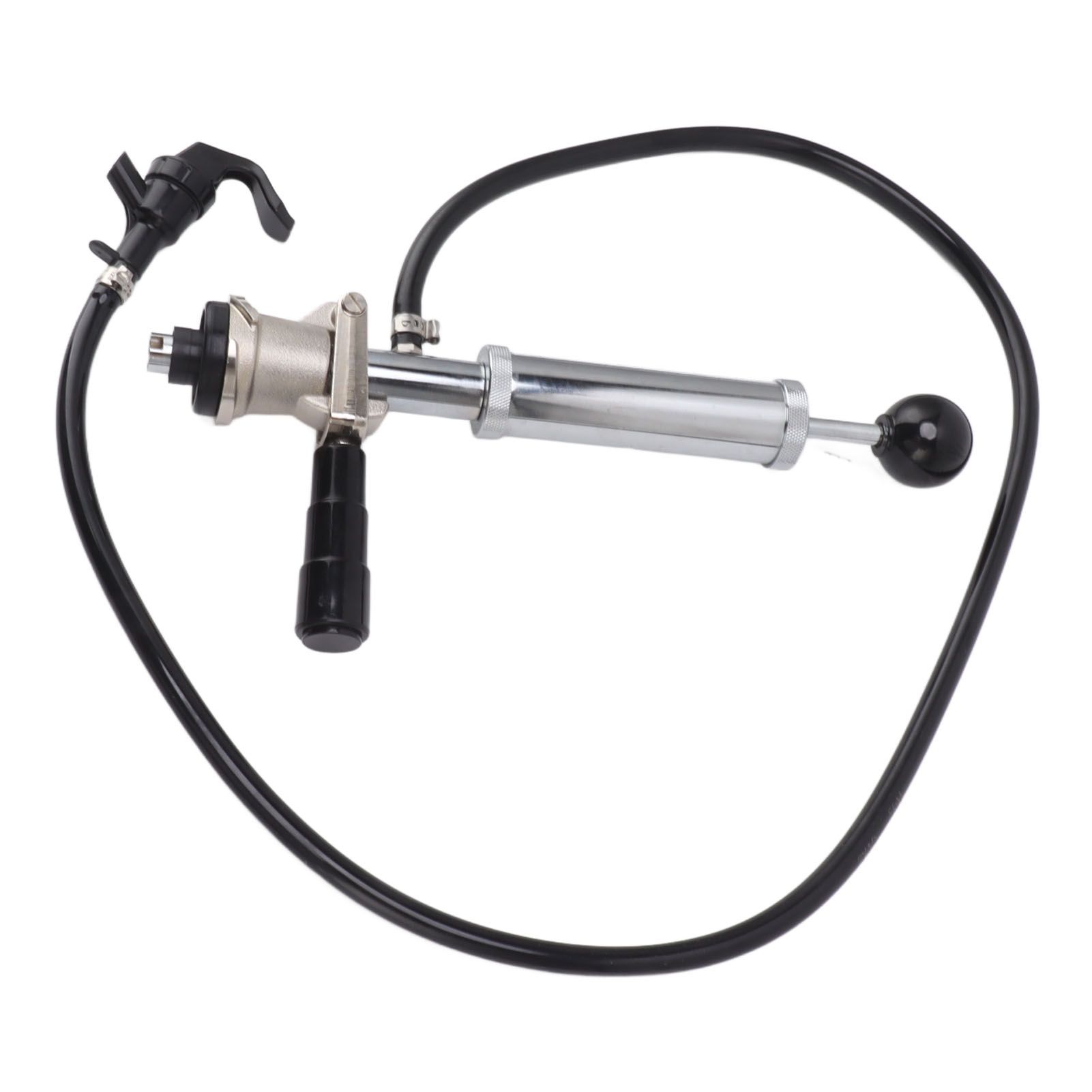 Beer Keg Pump 4inch Stainless Steel Keg Tap Hand Pump Picnic Beer Tap Kit for Homebrew Bars Restaurants Wedding - Image 3