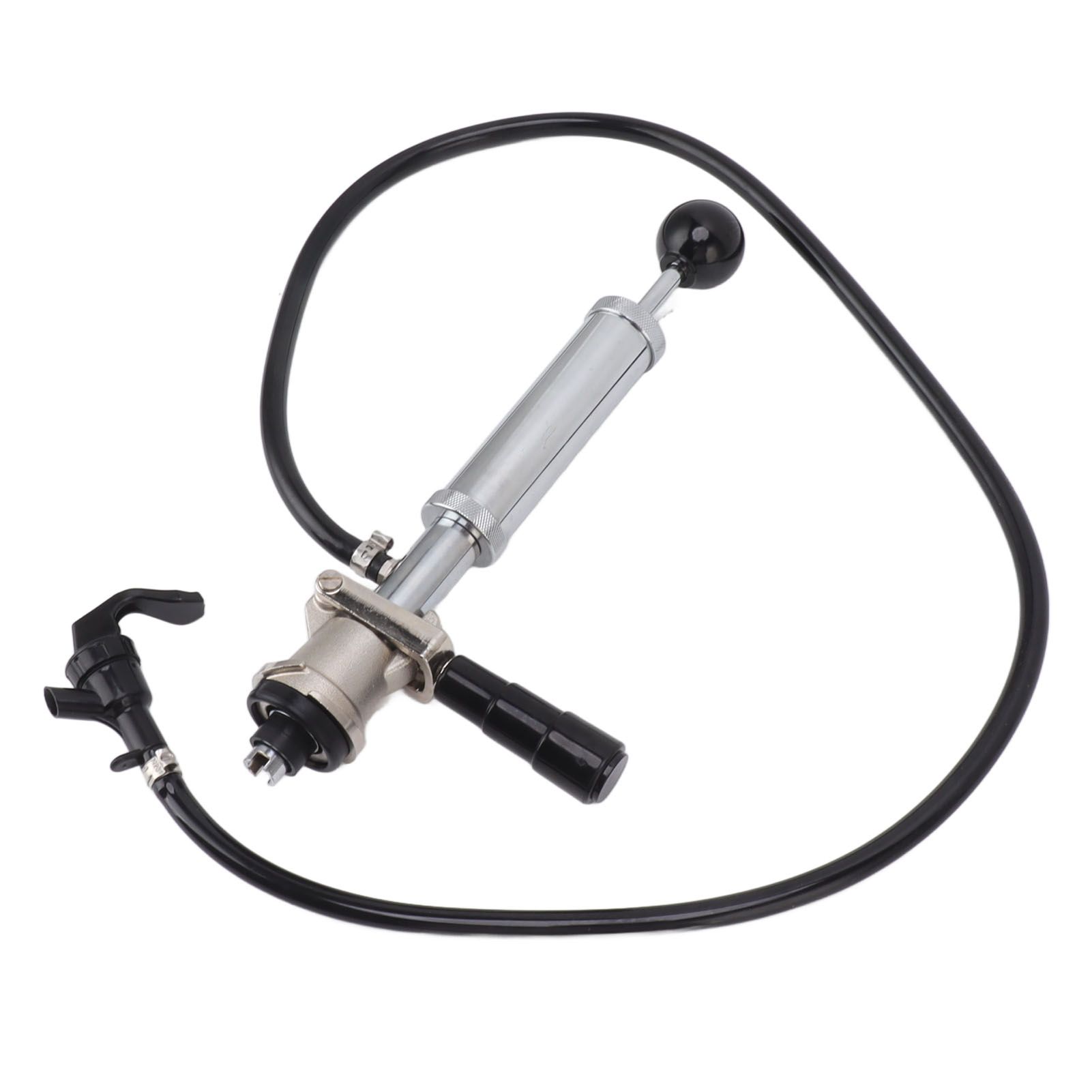 Beer Keg Pump 4inch Stainless Steel Keg Tap Hand Pump Picnic Beer Tap Kit for Homebrew Bars Restaurants Wedding - Image 4