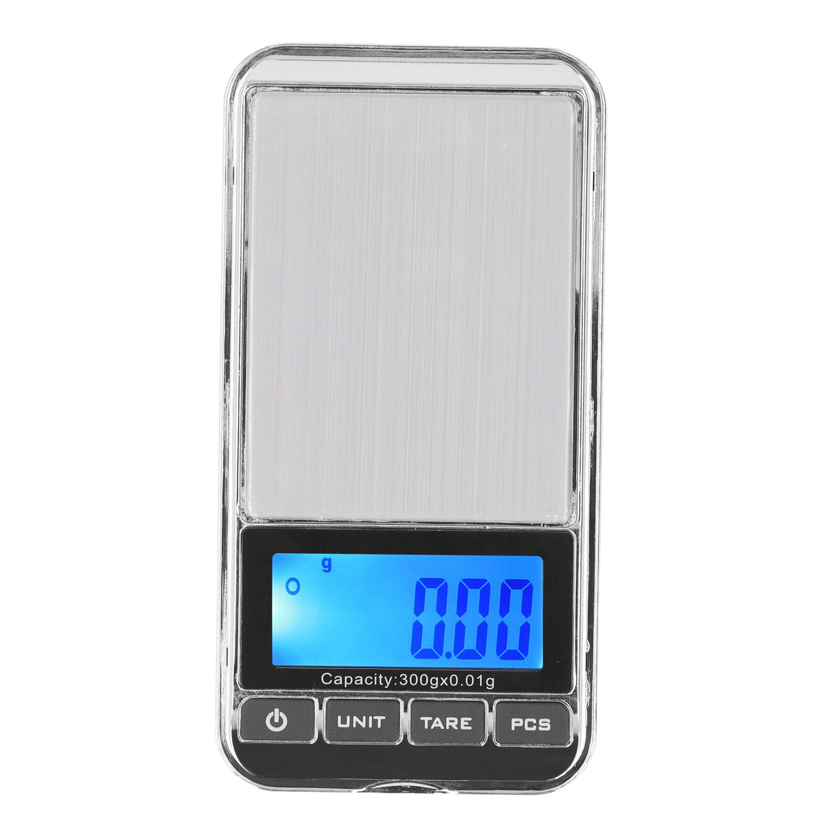 Digital Pocket Scale High Accuracy Portable Safe Reliable Mini Pocket Jewelry Scale with LCD Display for Jewelry Shop Home 300g/0.01g - Image 2