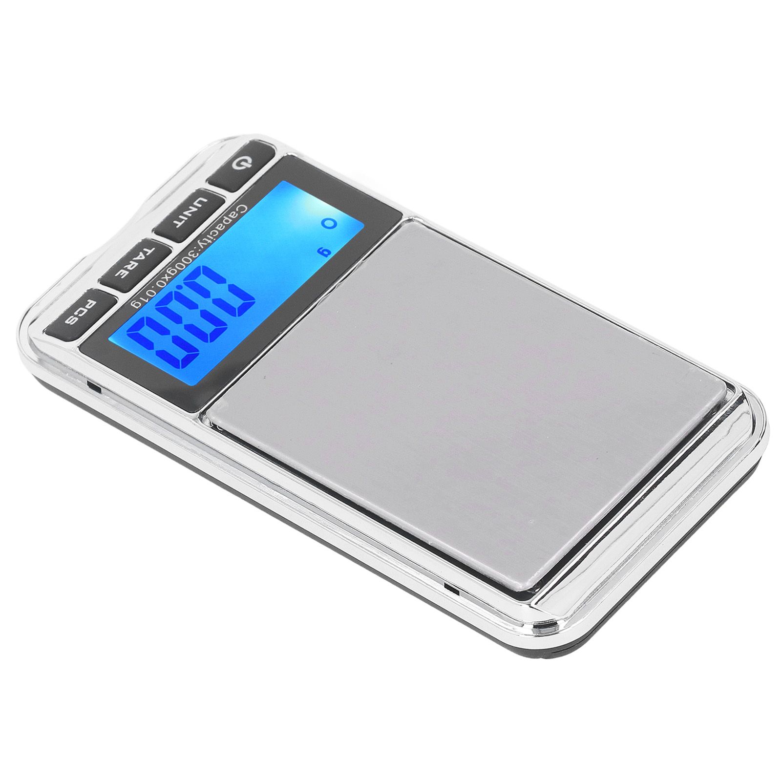 Digital Pocket Scale High Accuracy Portable Safe Reliable Mini Pocket Jewelry Scale with LCD Display for Jewelry Shop Home 300g/0.01g - Image 3