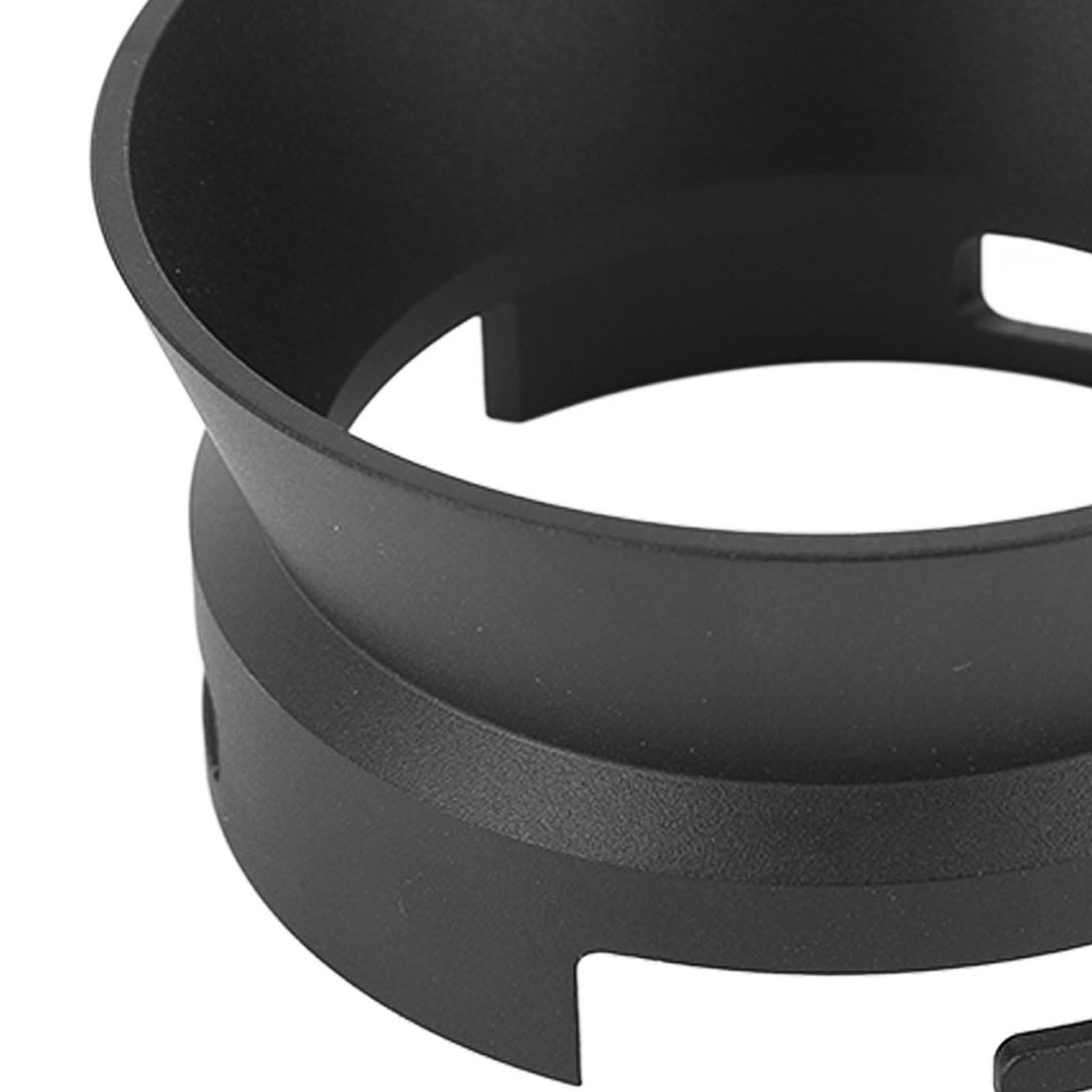 Black Coffee Dosing Funnel Aluminum Alloy Restaurant Coffee Machine Dosing Funnel Ring for 54mm Handle - Image 3